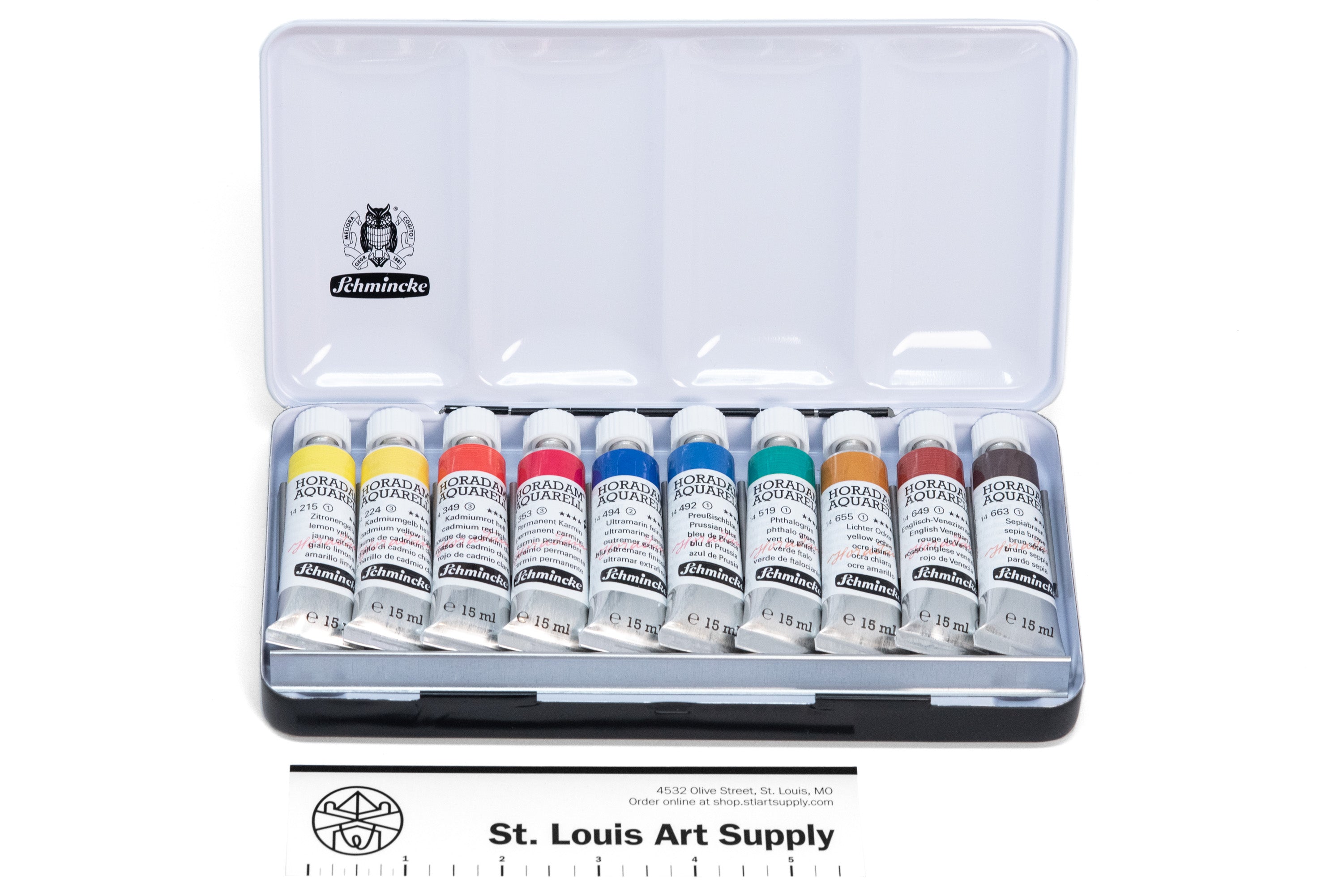 Schmincke Horadam Watercolors, Split-Primary Essential Set (2023) – St.  Louis Art Supply