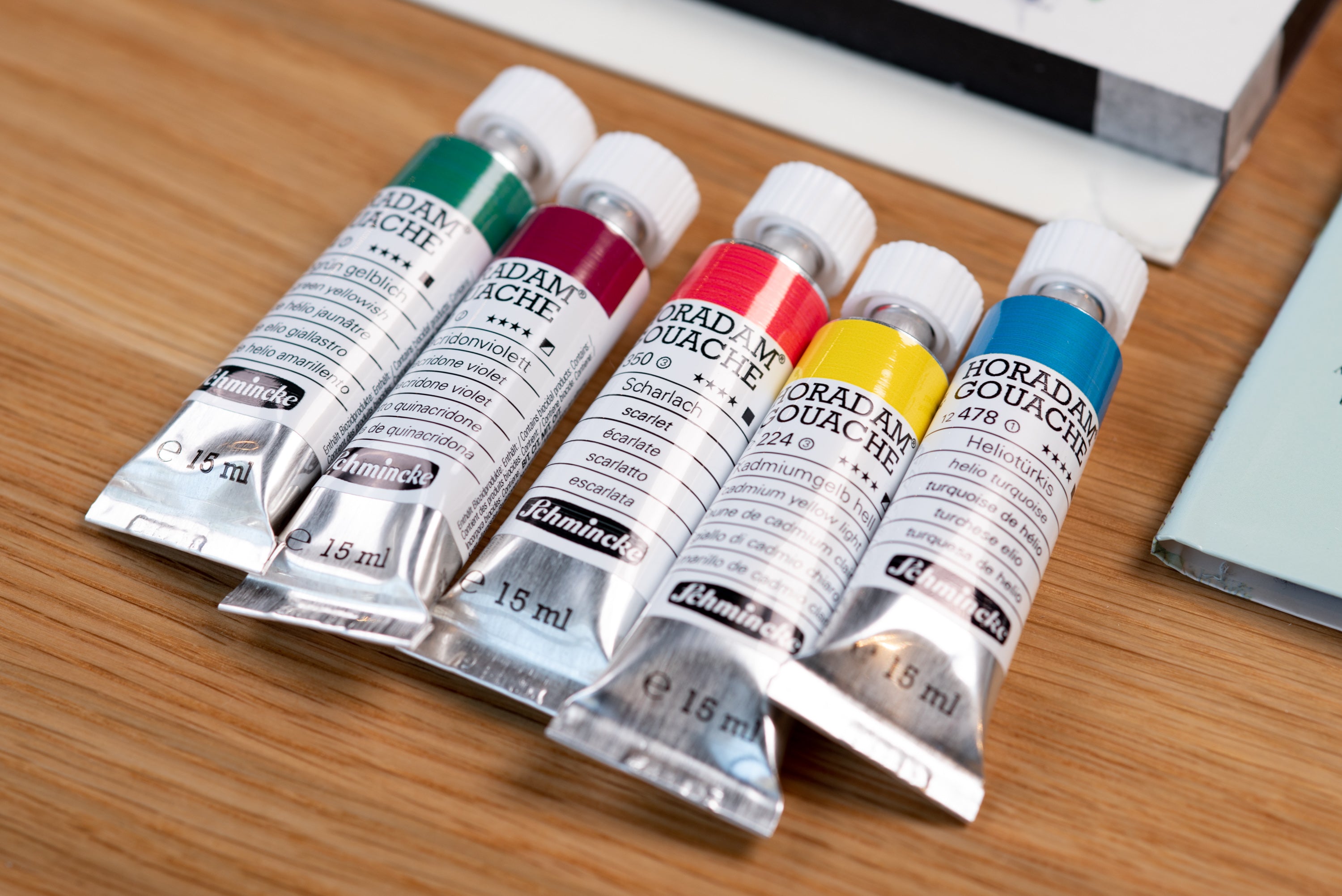 Schmincke - Horadam Gouache, 15 mL, Botanical Brights Set - St. Louis Art Supply