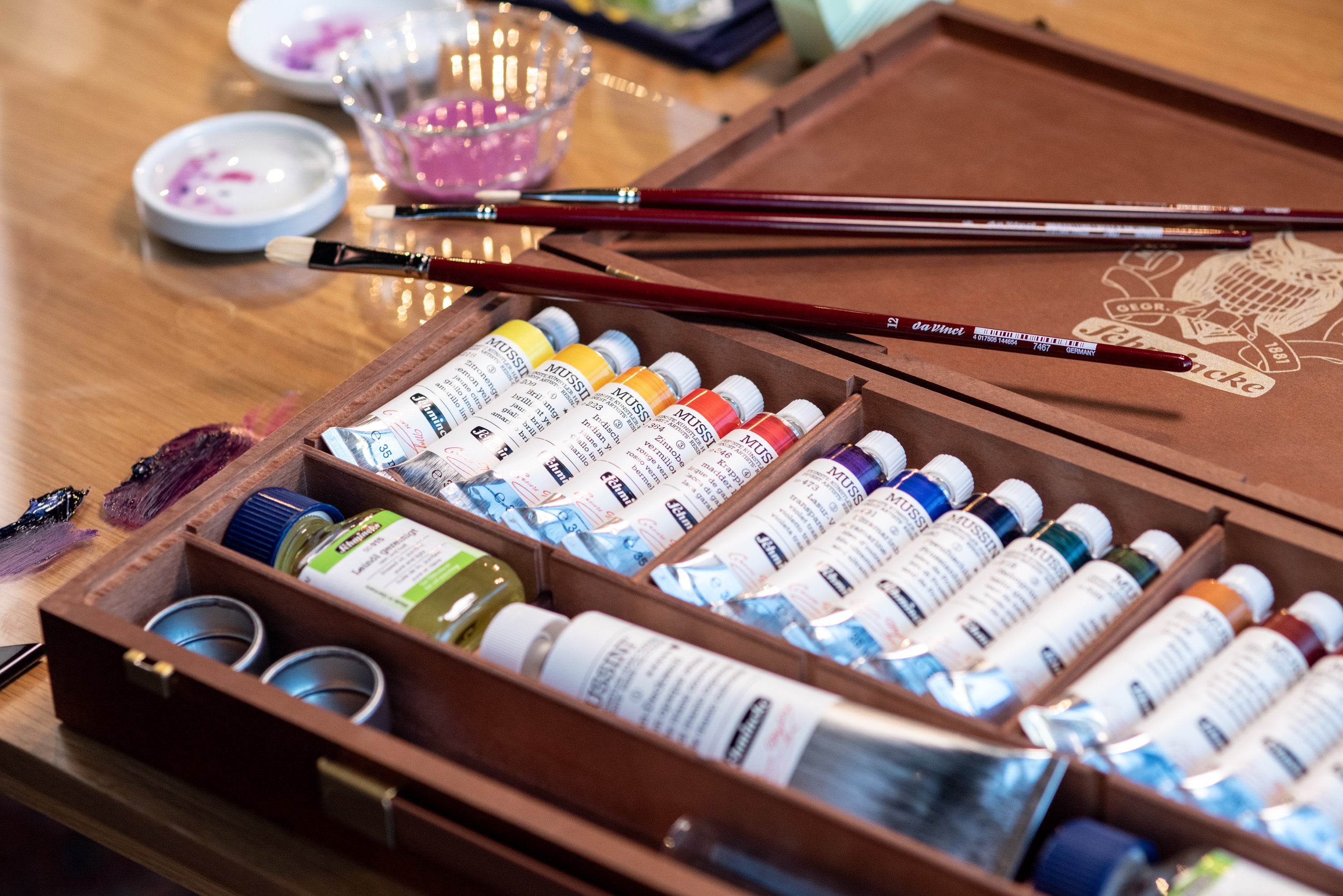 Schmincke - Mussini Oil Colors, 35 mL, #229 Cadmium Yellow Deep - St. Louis Art Supply