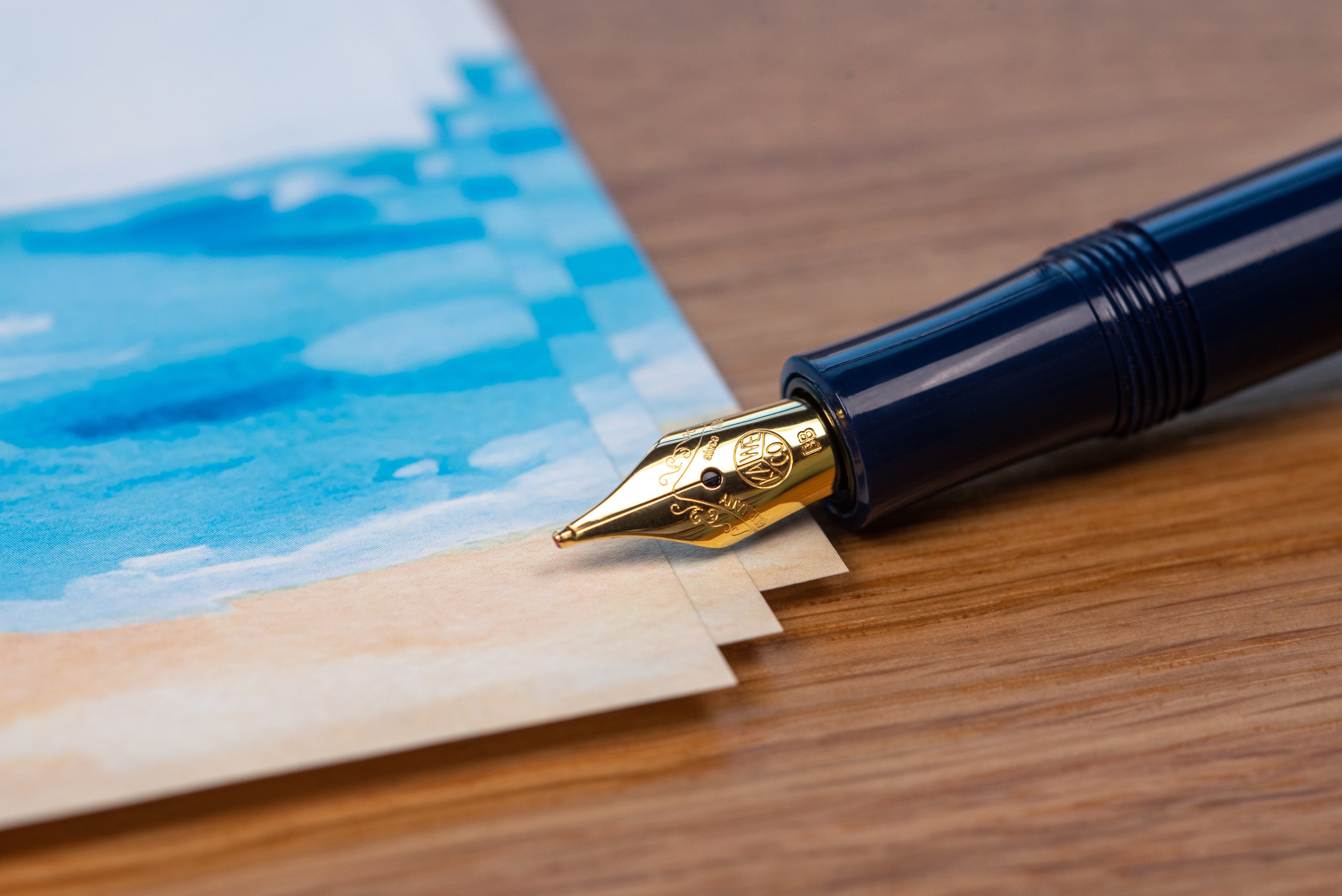 Kaweco - Classic Sport Fountain Pen, Navy Blue - St. Louis Art Supply