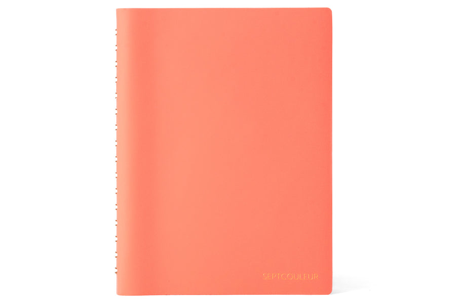 Maruman - Septcouleur Softcover Notebook, Coral - St. Louis Art Supply