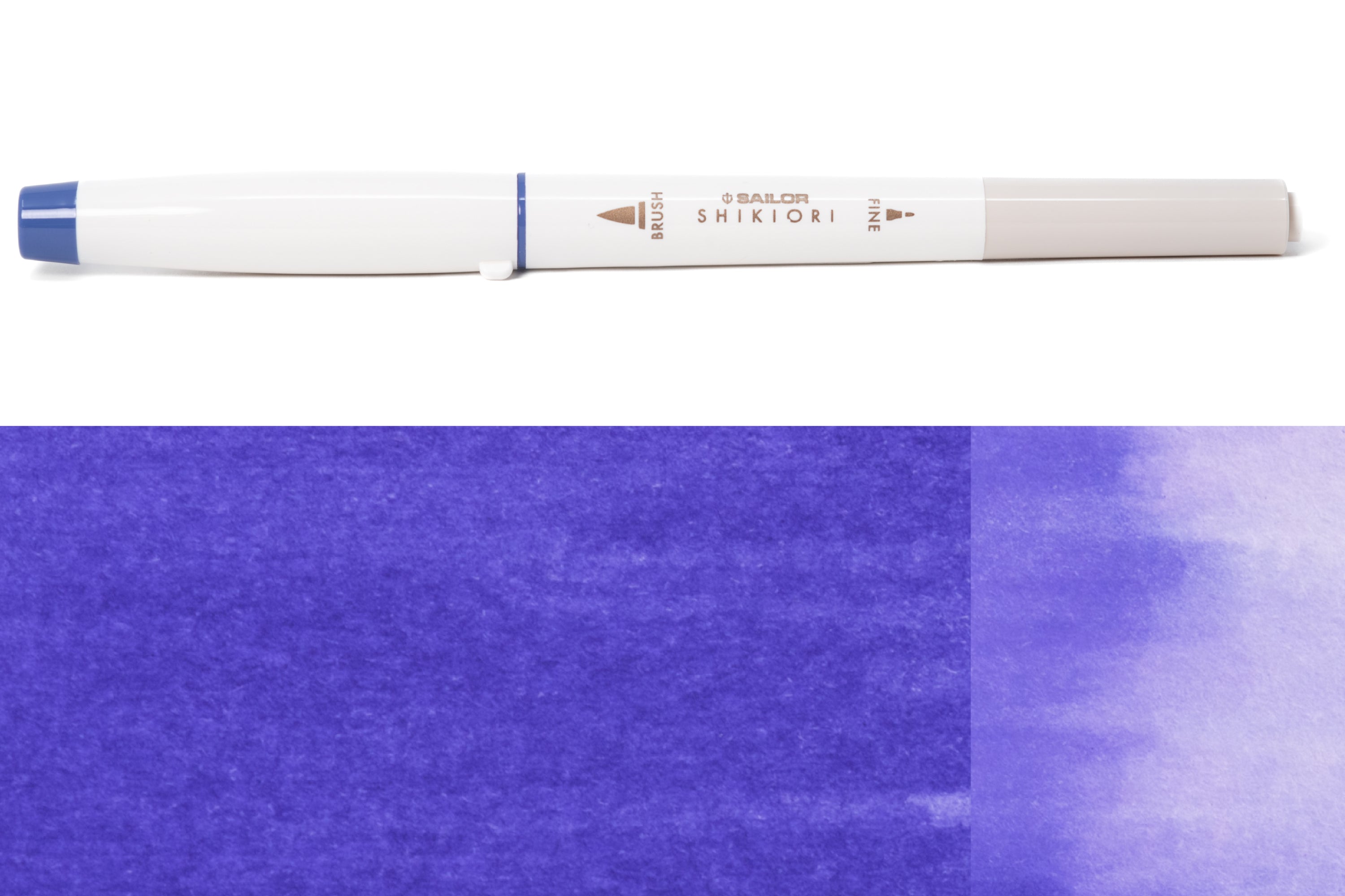 Sailor - Shikiori Brush Pens, #203 Nioisumire (Sweet Violet) - St. Louis Art Supply