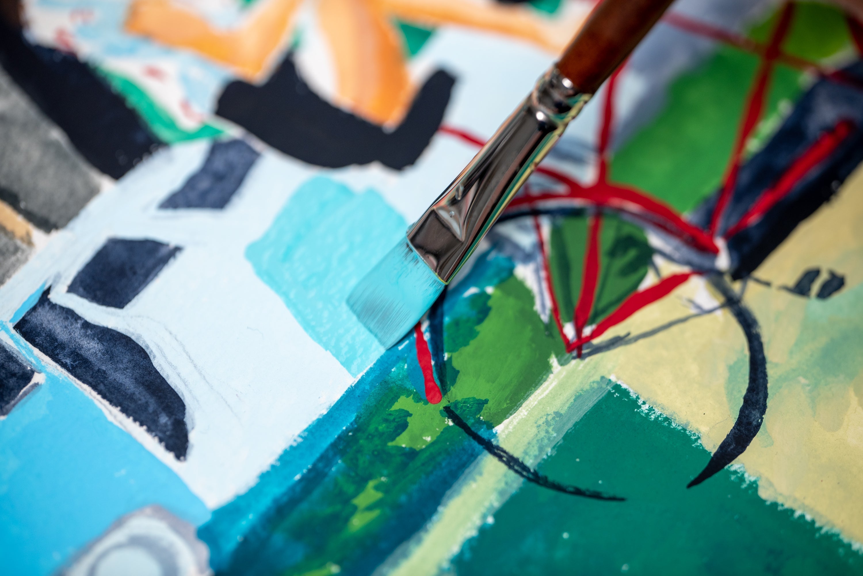 Golden SoFlat Matte Acrylics, Turquoise