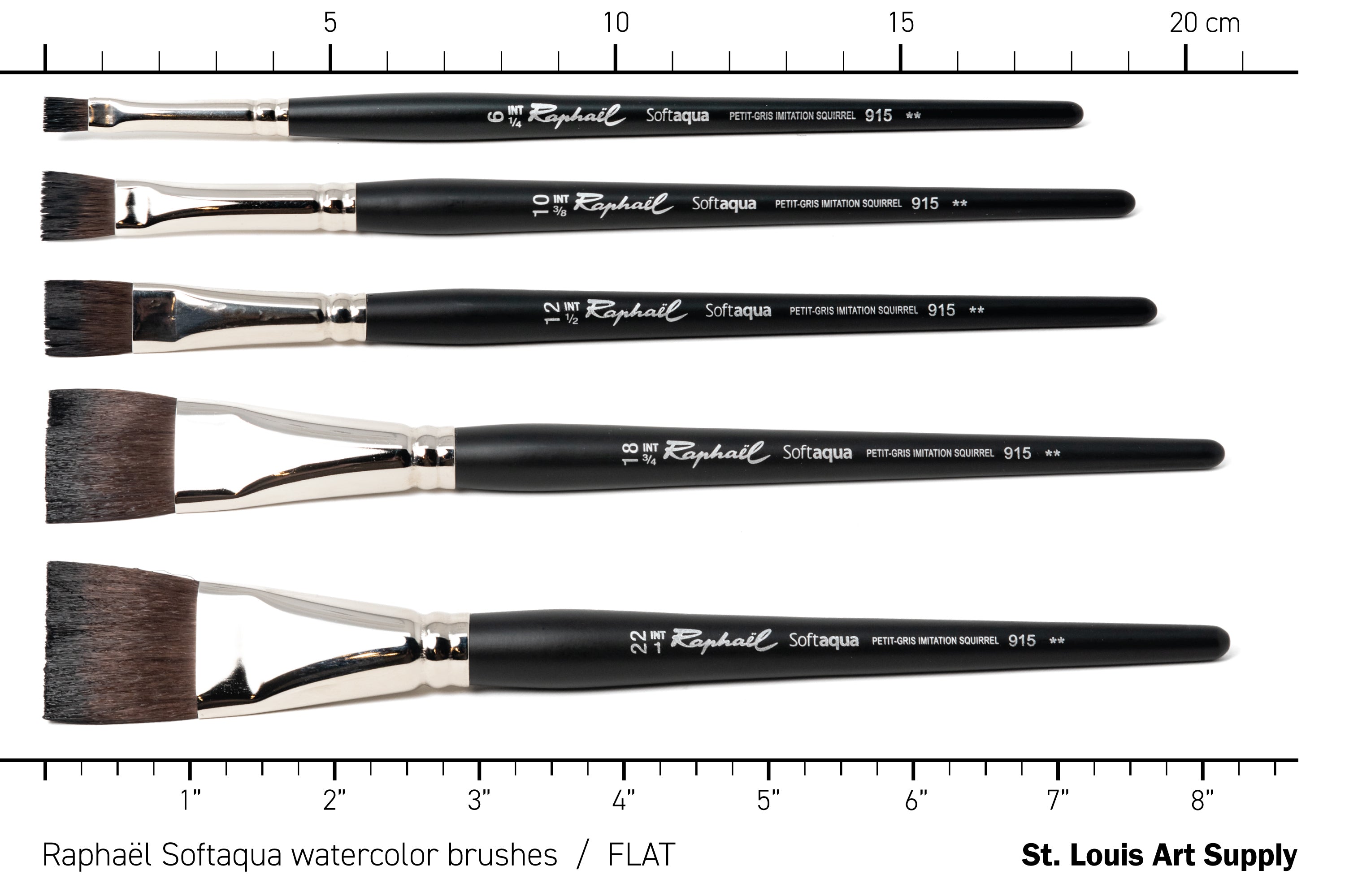 Raphaël - Softaqua Watercolor Brushes - St. Louis Art Supply