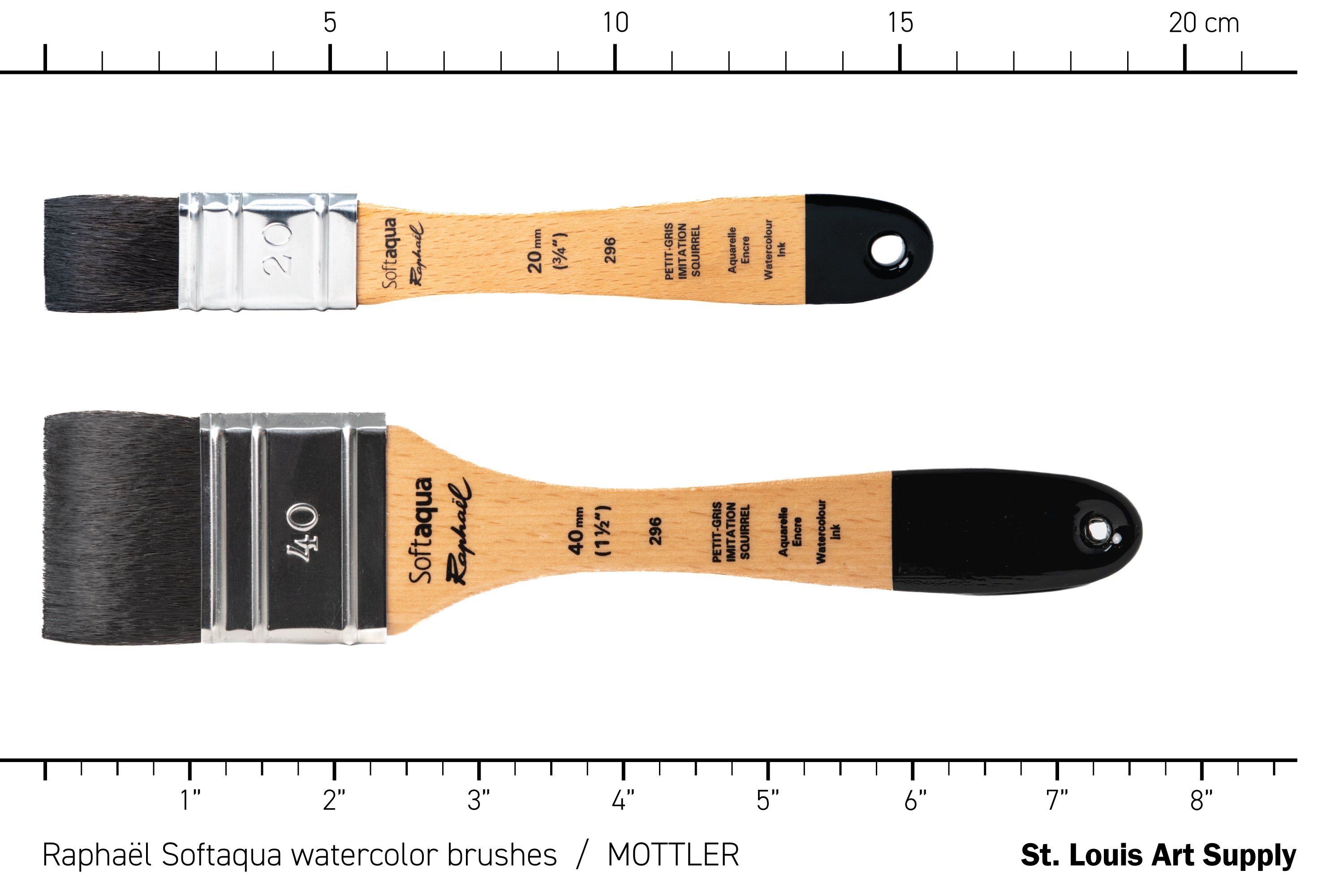 Raphaël - Softaqua Watercolor Brushes - St. Louis Art Supply