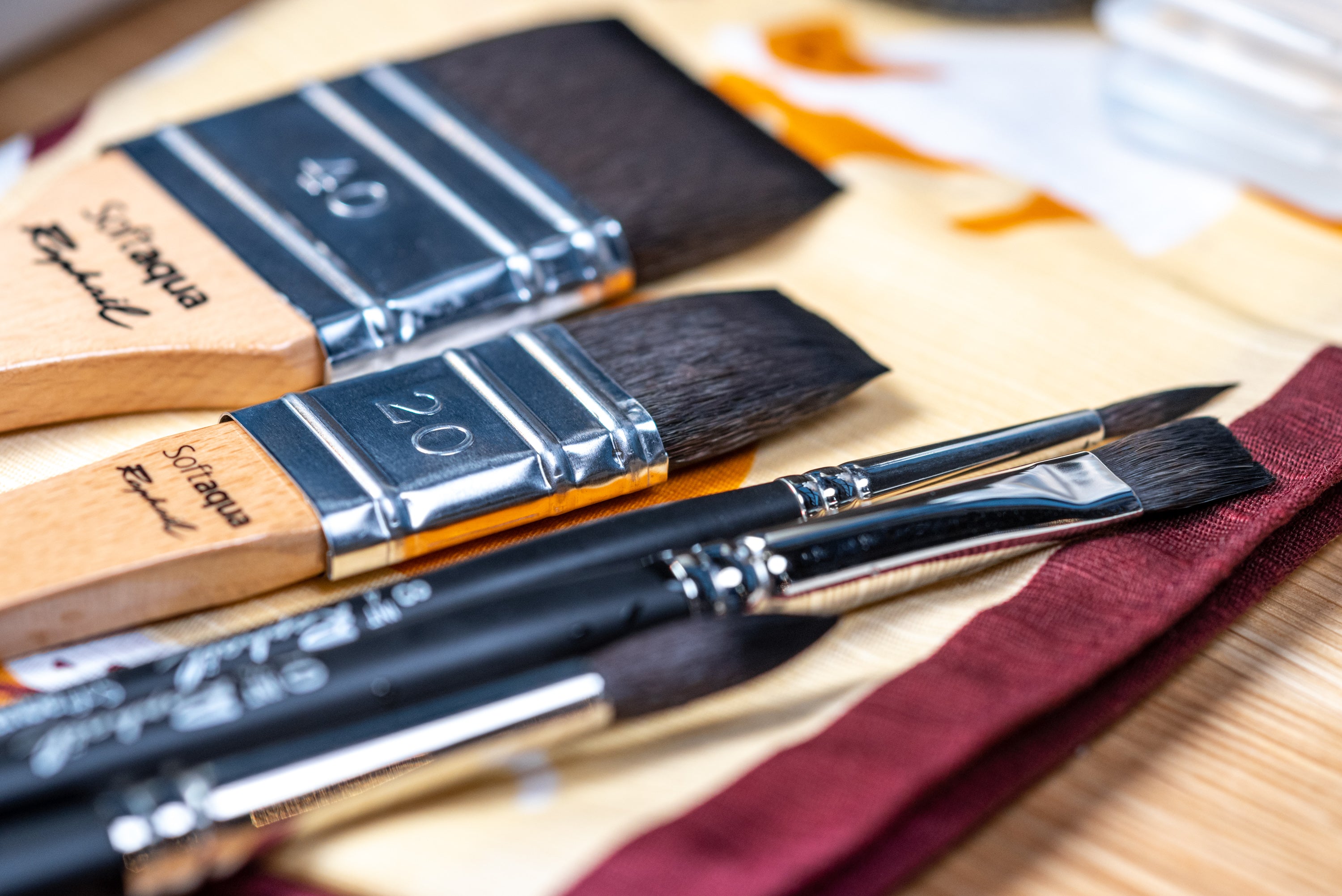 Raphaël - Softaqua Watercolor Brushes - St. Louis Art Supply