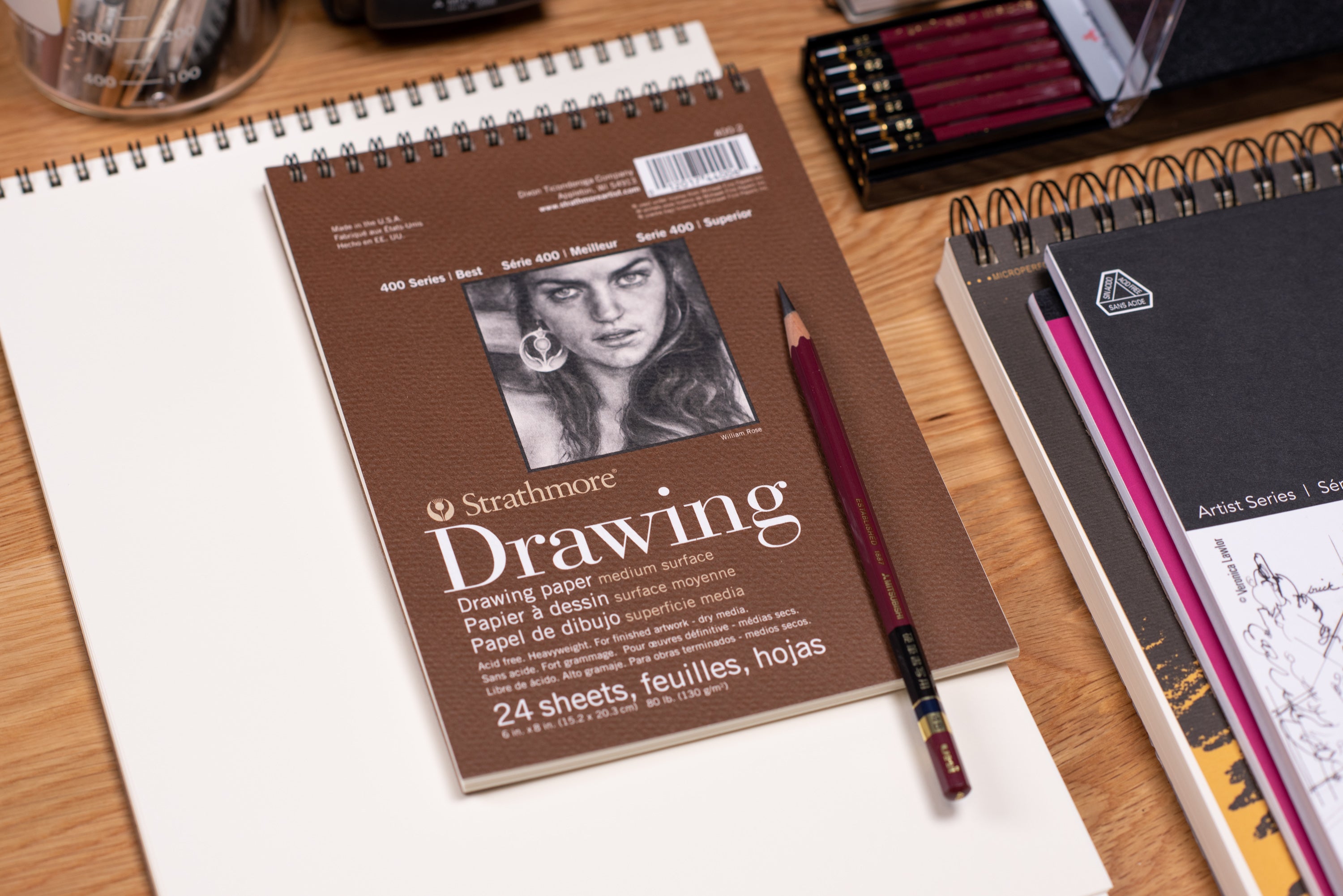 Strathmore Drawing Paper Pad, 400 Series