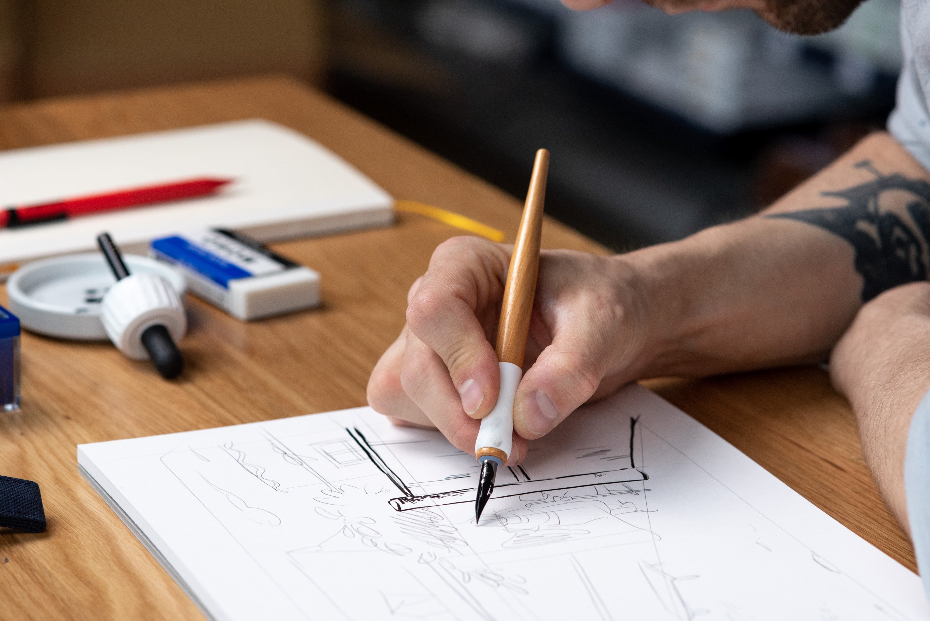 Tachikawa - Tachikawa T-36 Pen Holder - St. Louis Art Supply