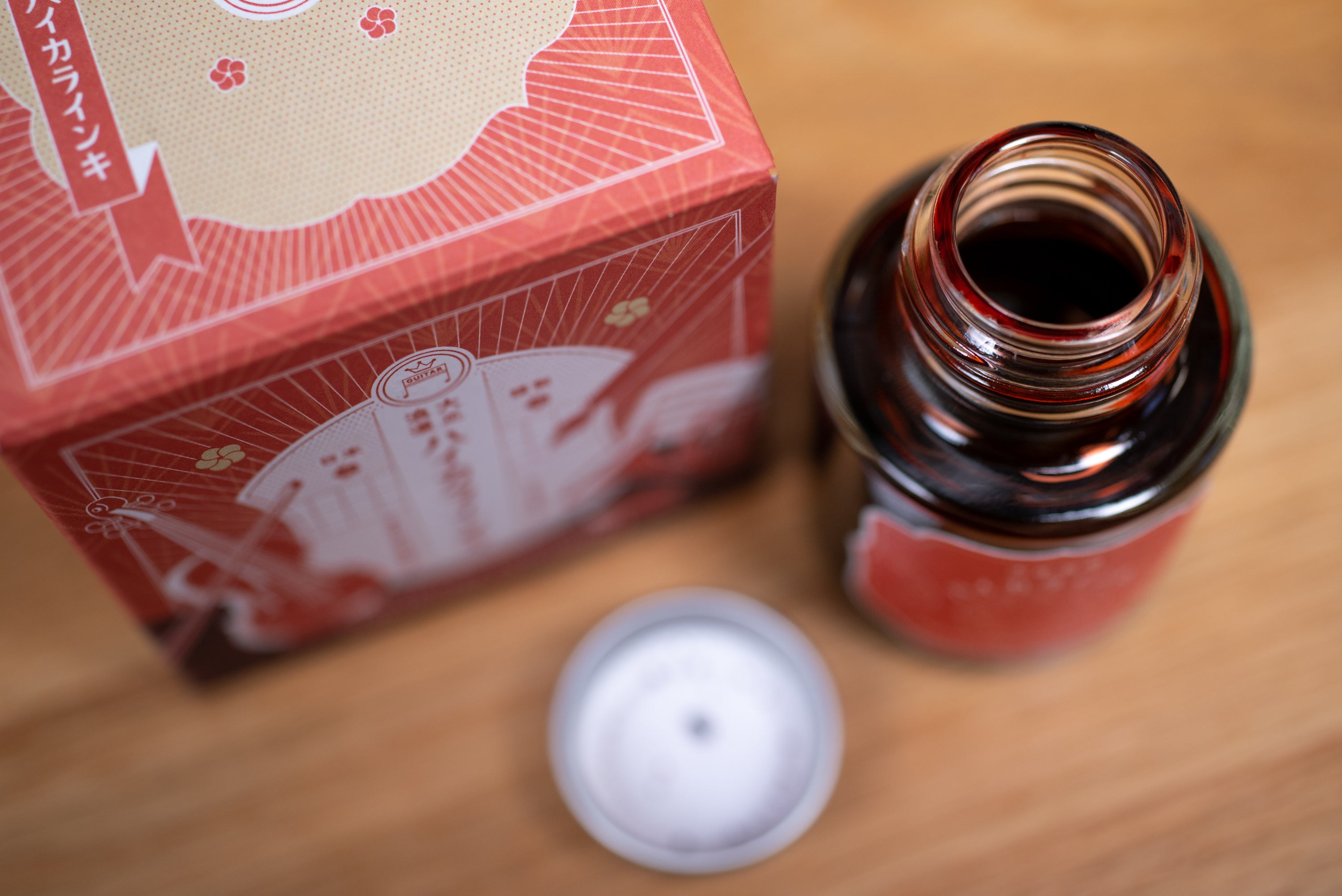 Taisho Roman Fountain Pen Ink, Orchestra Tangerine