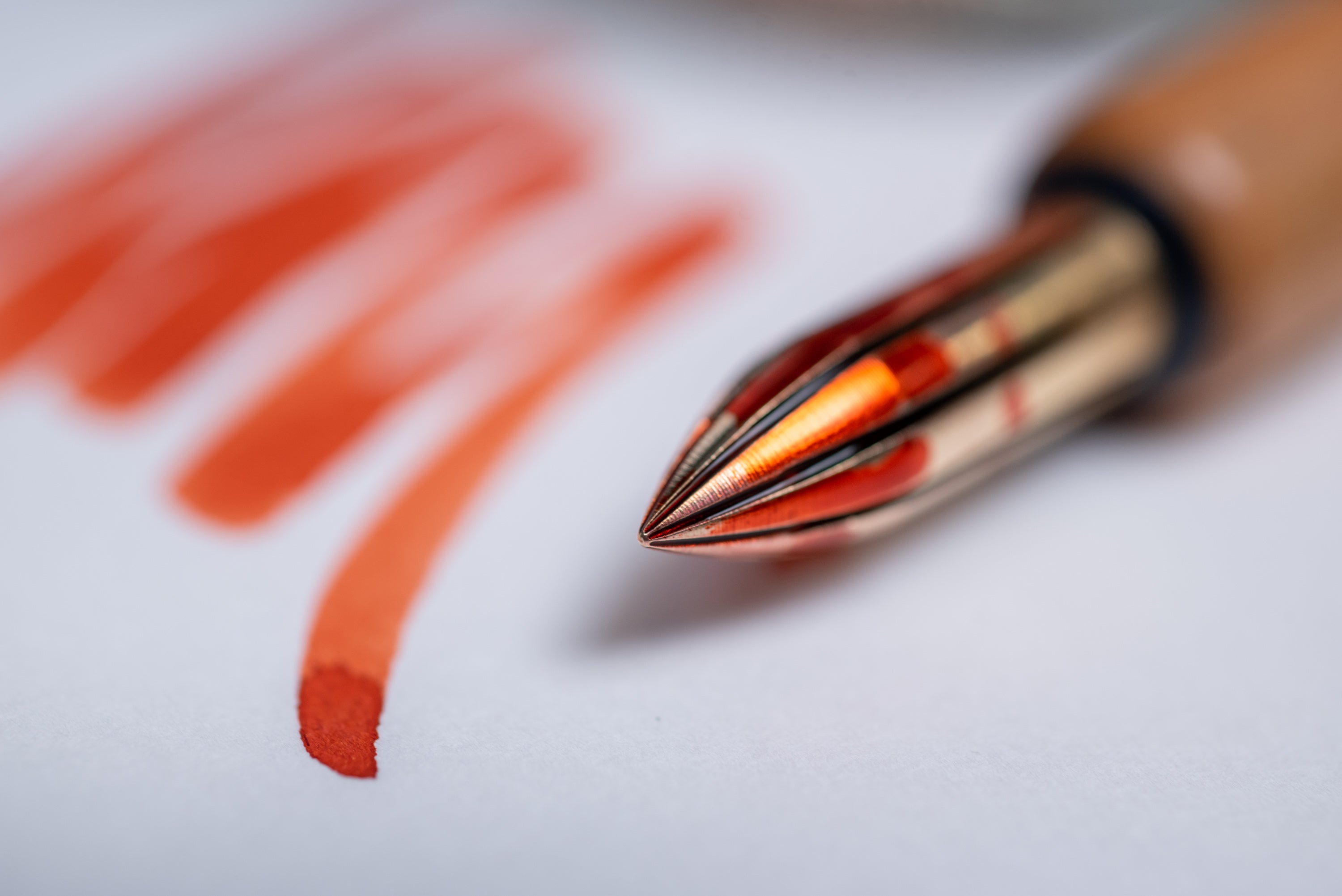 Taisho Roman Fountain Pen Ink, Orchestra Tangerine