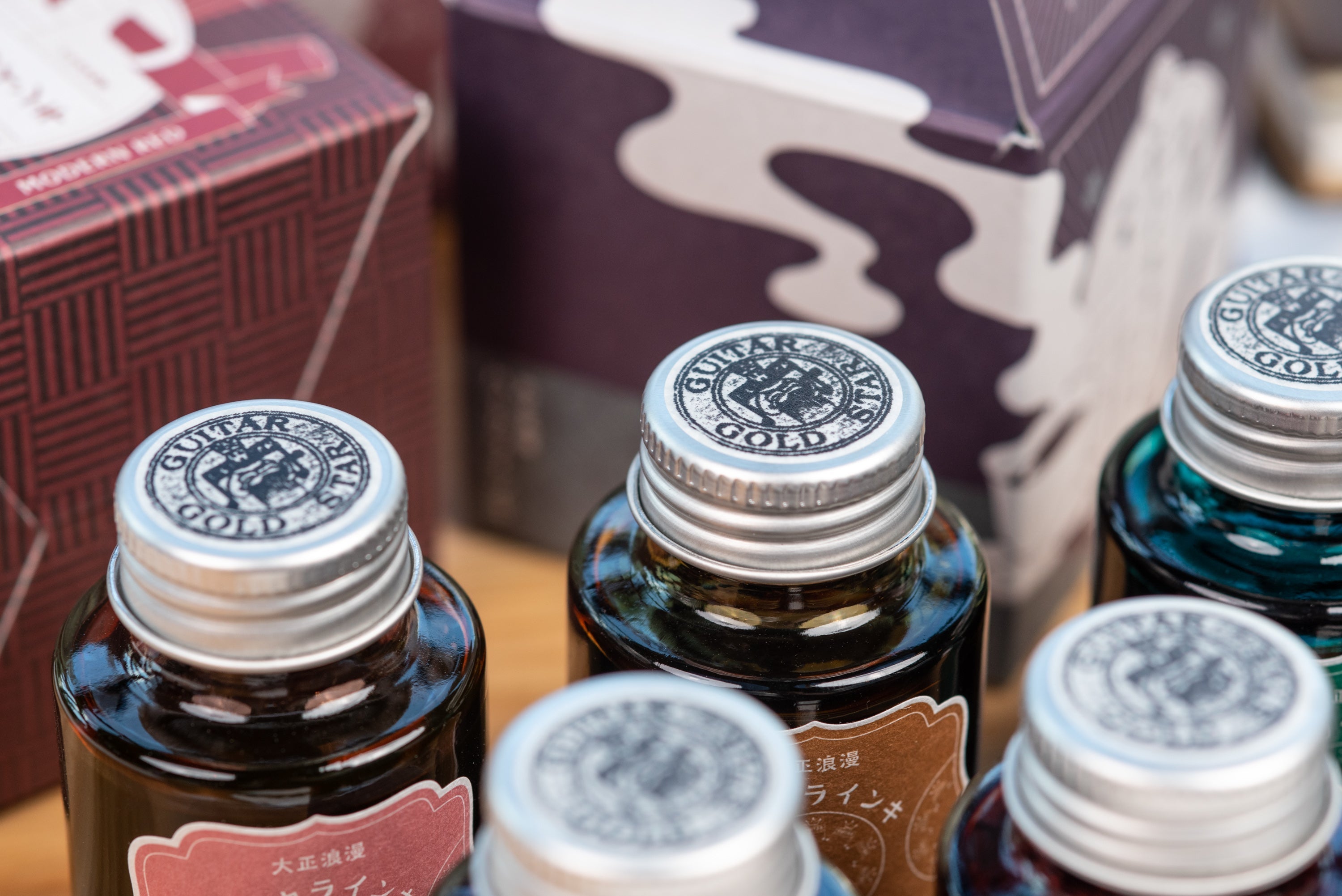 Teranishi - Taisho Roman Fountain Pen Ink, Classy Burgundy - St. Louis Art Supply