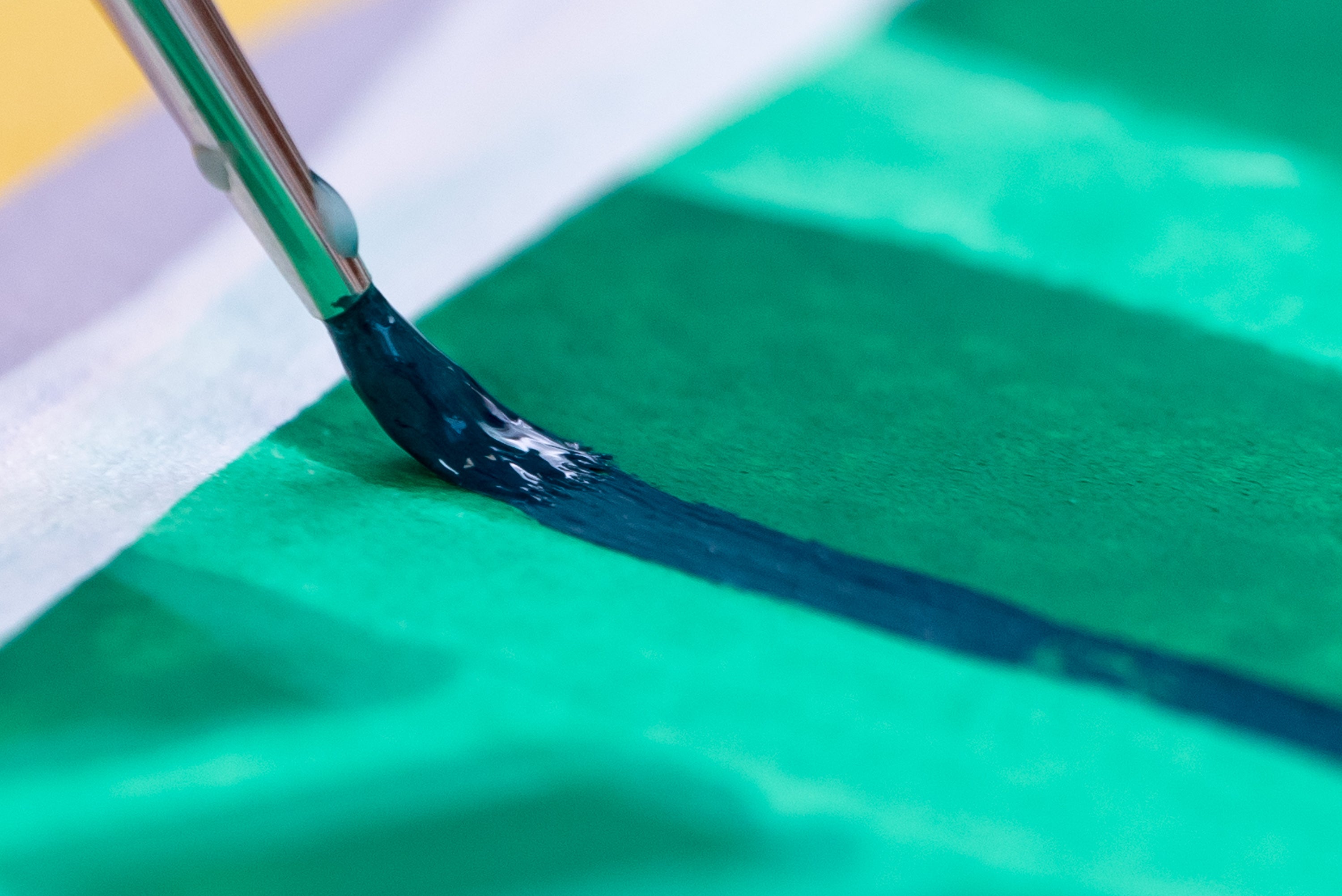 Setola Extra Short-Handled Bristle Brushes, Series 390 (Round)