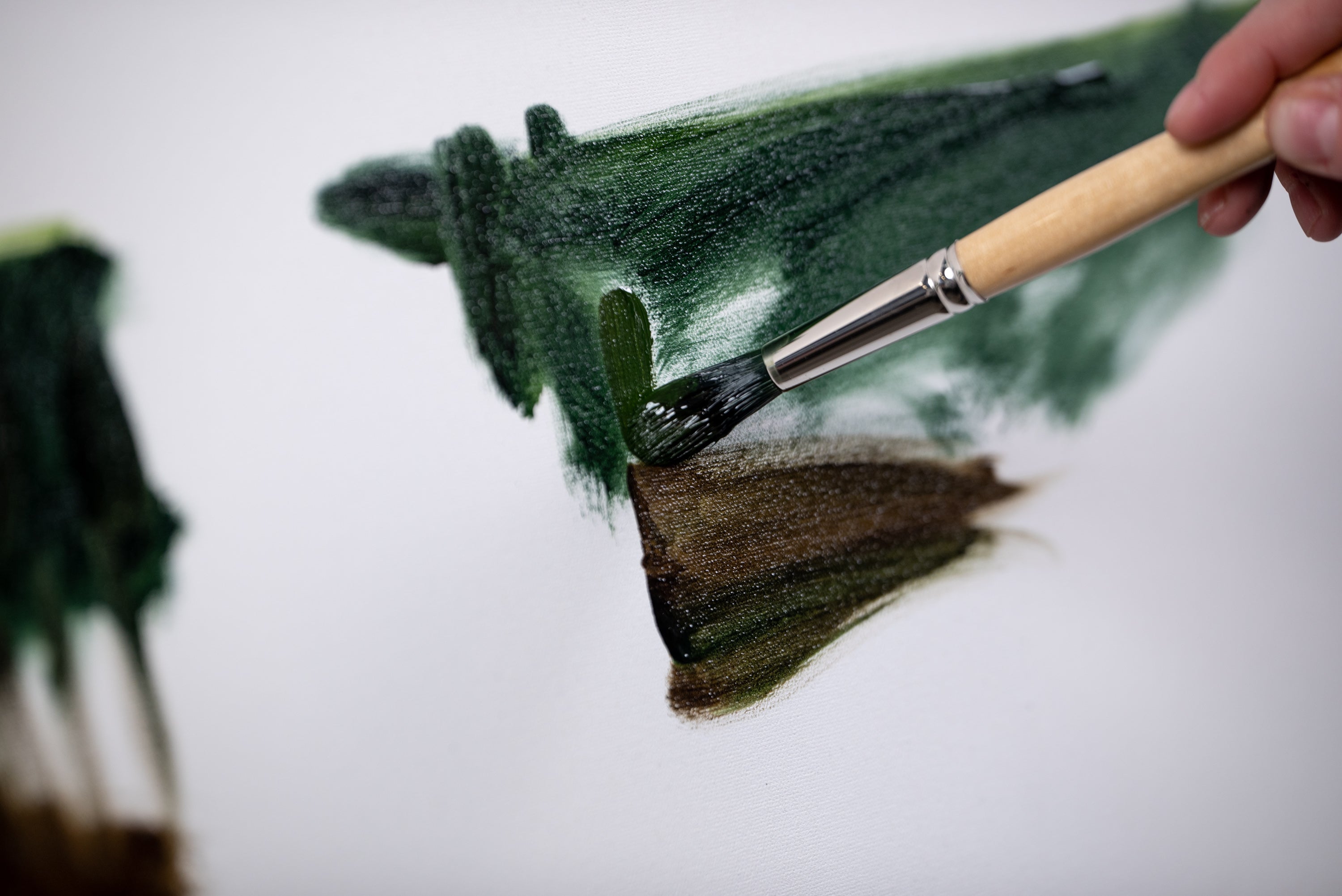 Setola Extra Long-Handled Bristle Brushes, Series 290 (Flat)