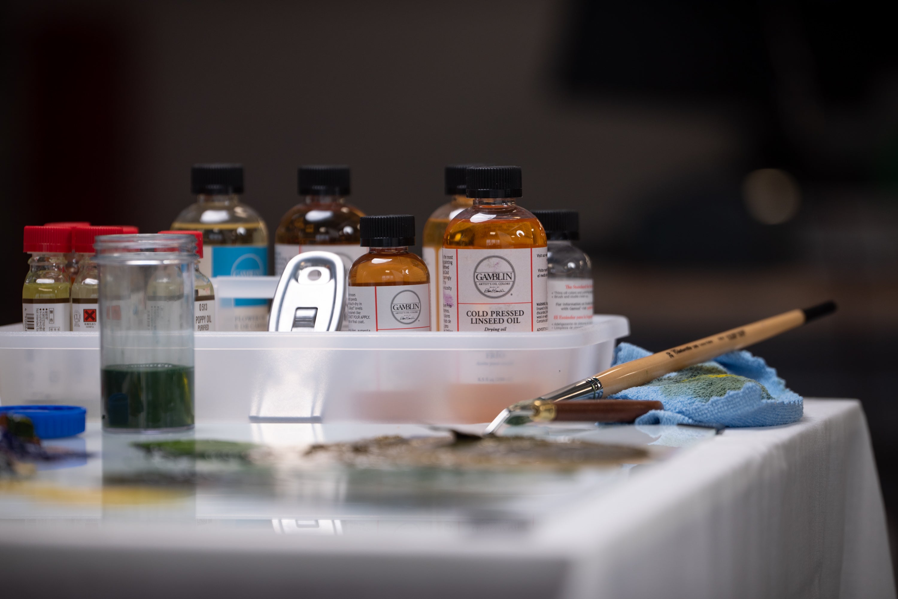 Setola Extra Long-Handled Bristle Brushes, Series 295 (Filbert)