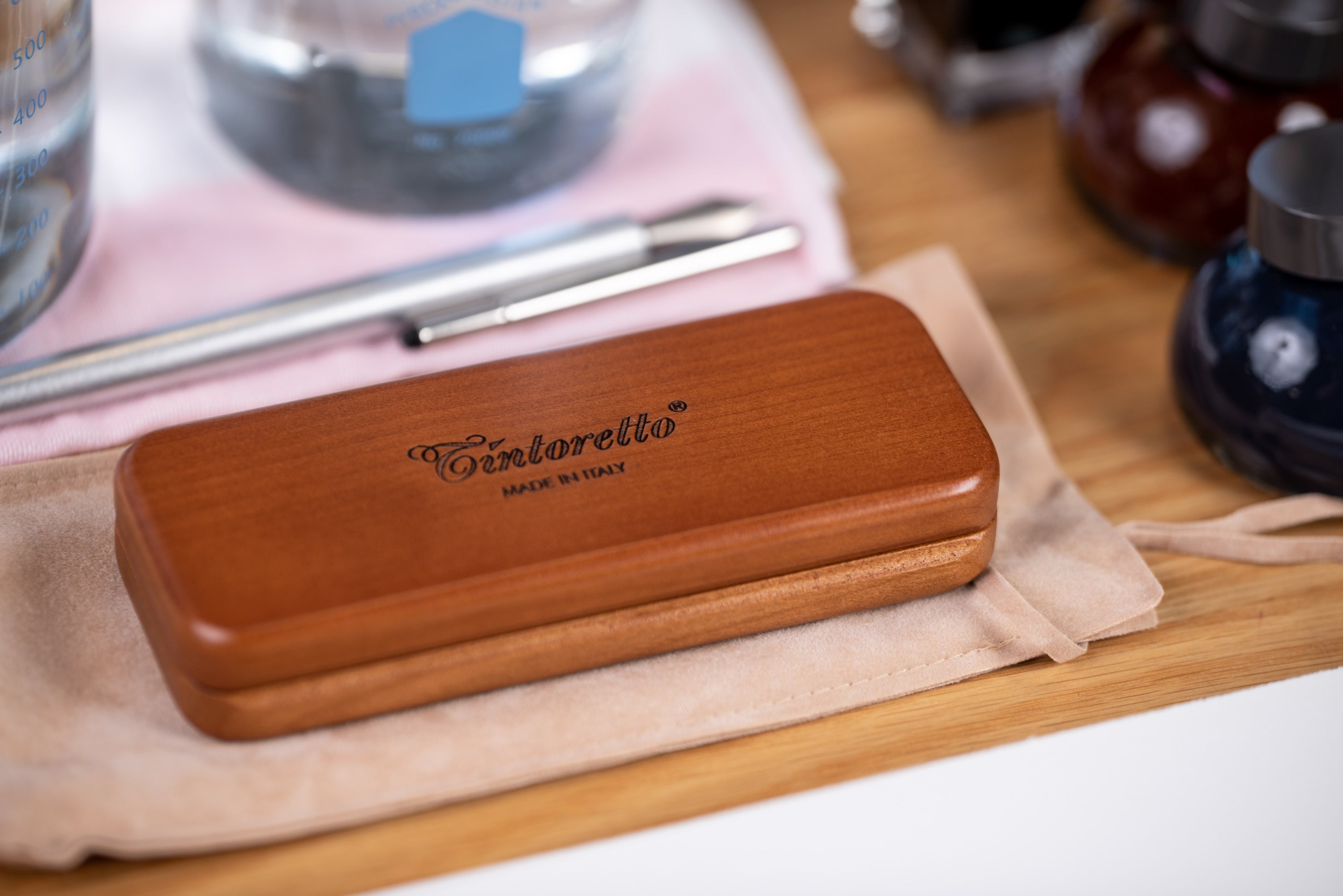 Tintoretto Watercolor Travel Brush Set, Synthetic Squirrel Quills