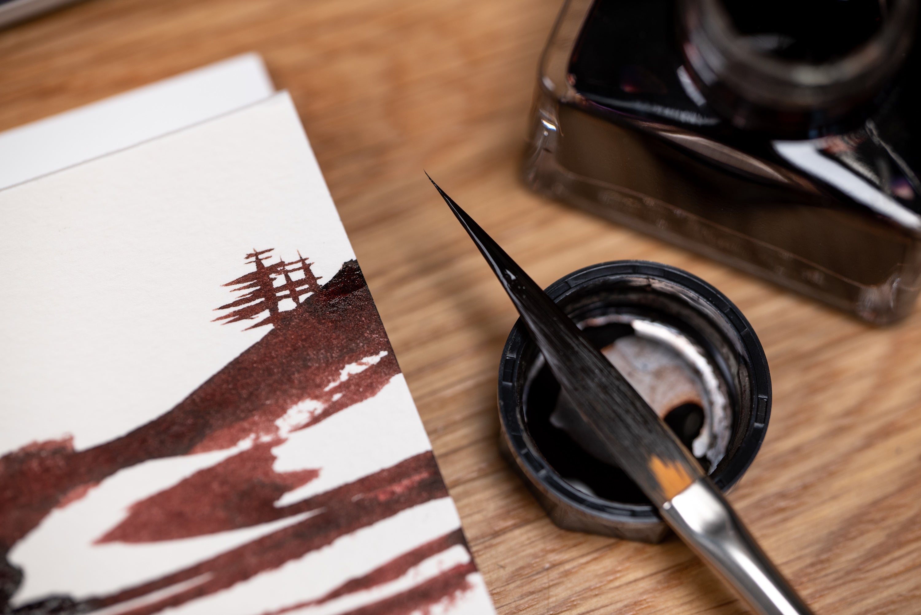 Tintoretto Travel Dagger Brush