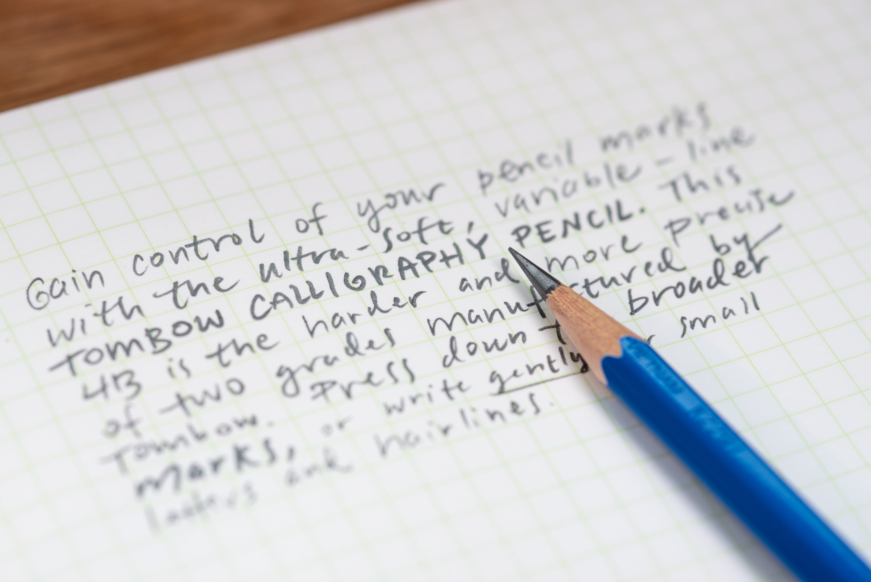 Tombow - MONO Calligraphy Pencil, 4B, Box of 12 - St. Louis Art Supply