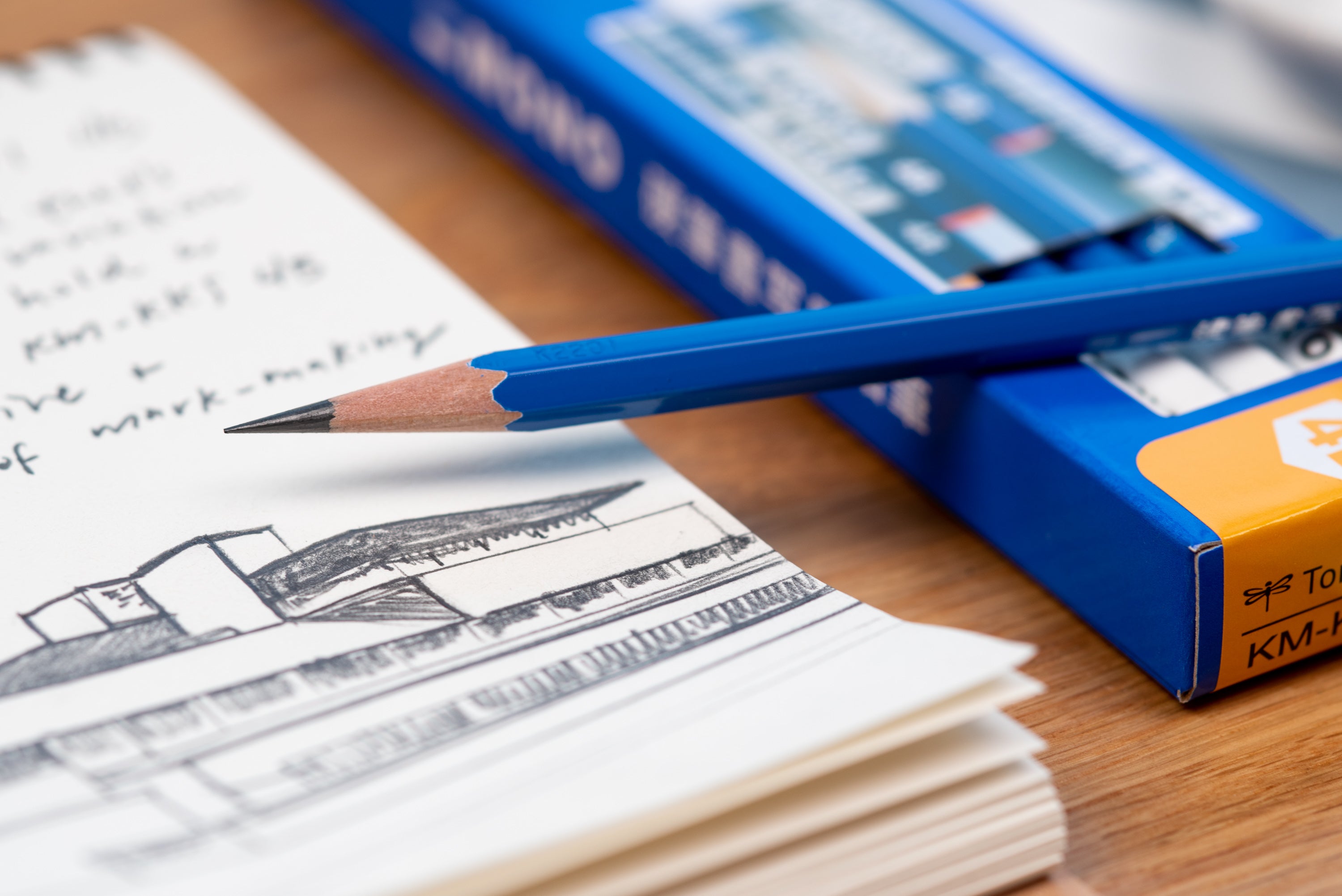 Tombow - MONO Calligraphy Pencil, 4B, Box of 12 - St. Louis Art Supply