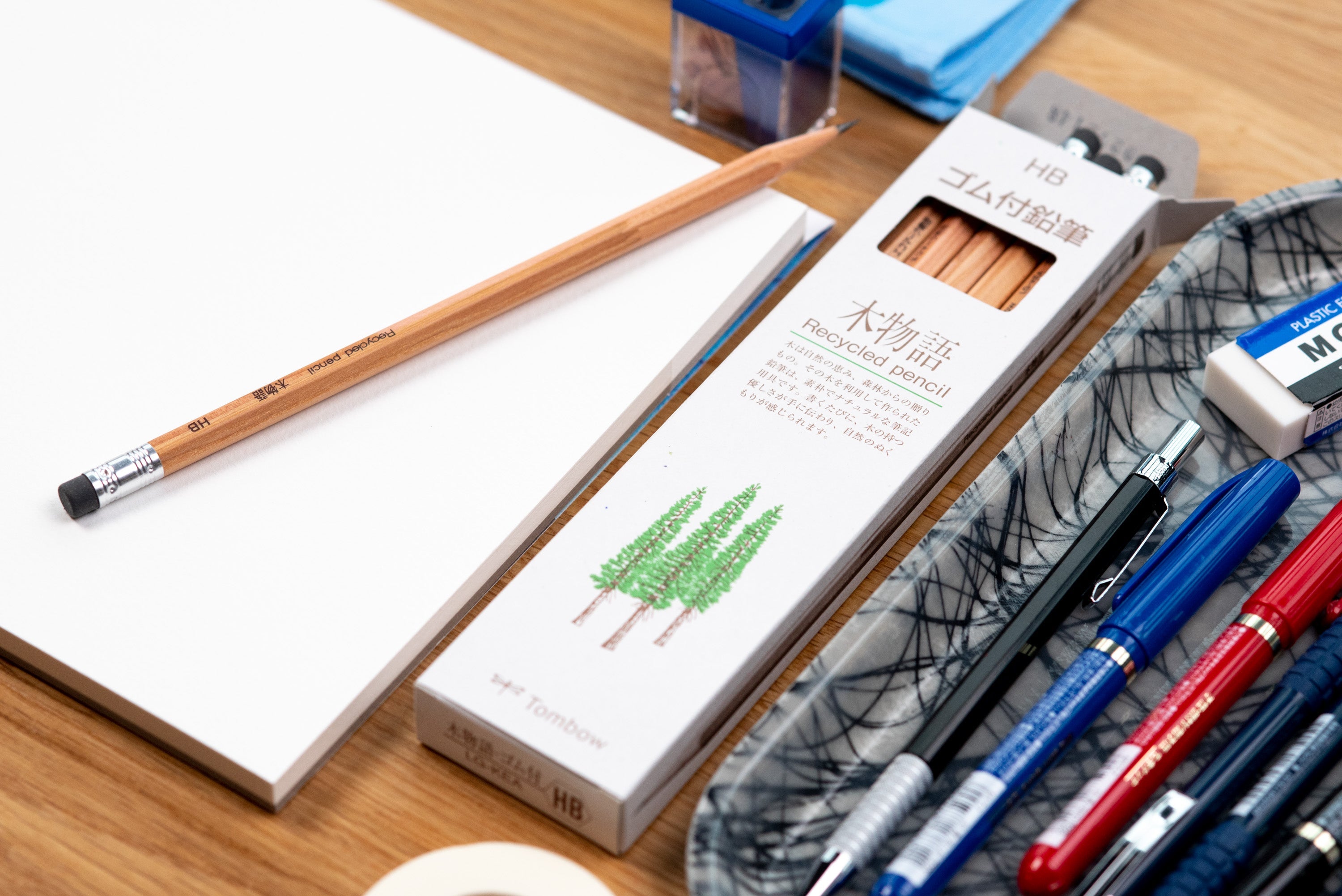 Tombow - Tombow Recycled Pencil, HB, Single - St. Louis Art Supply