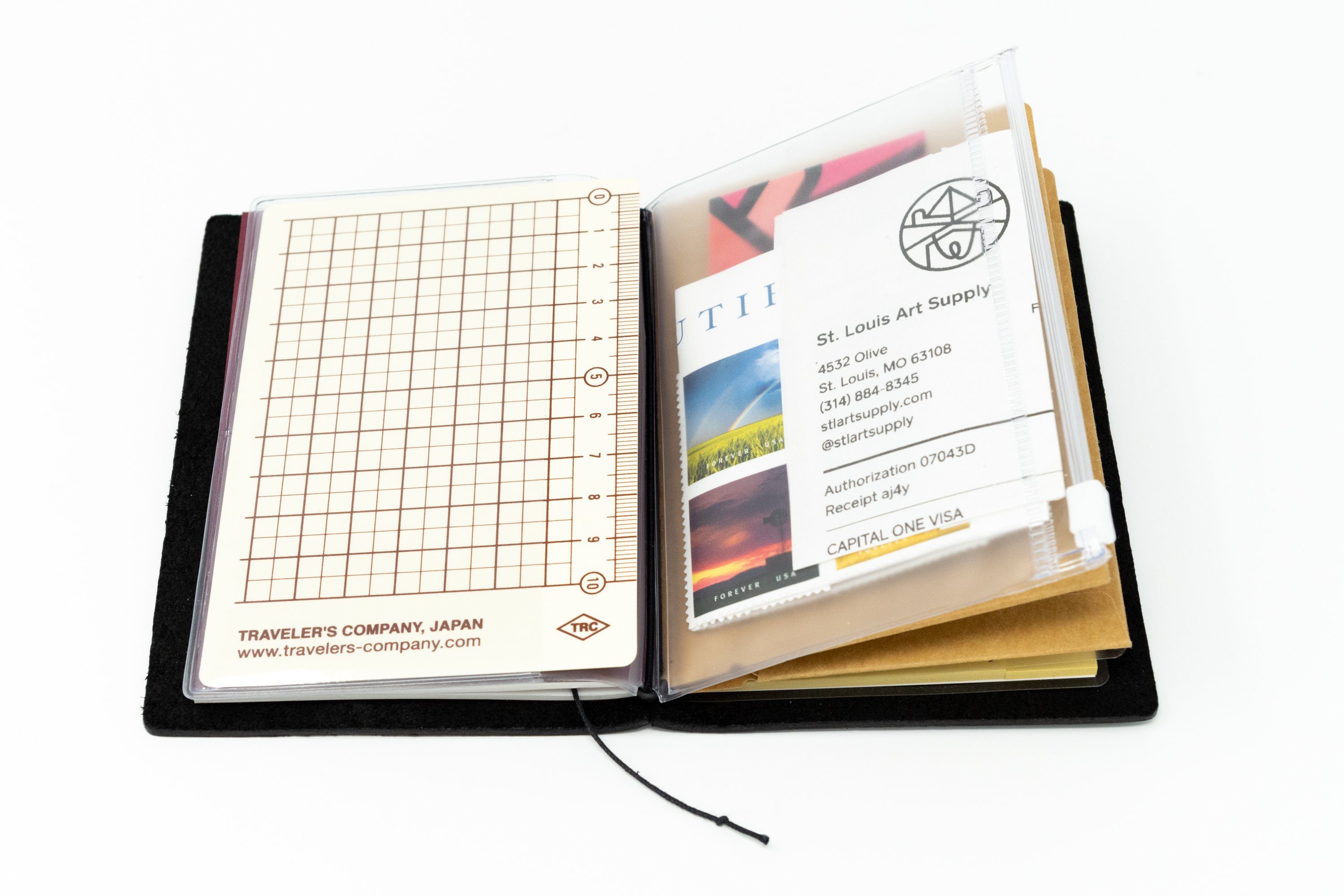 Traveler's Notebook Refill #004: Zipper Case, Passport SizeTraveler's Company