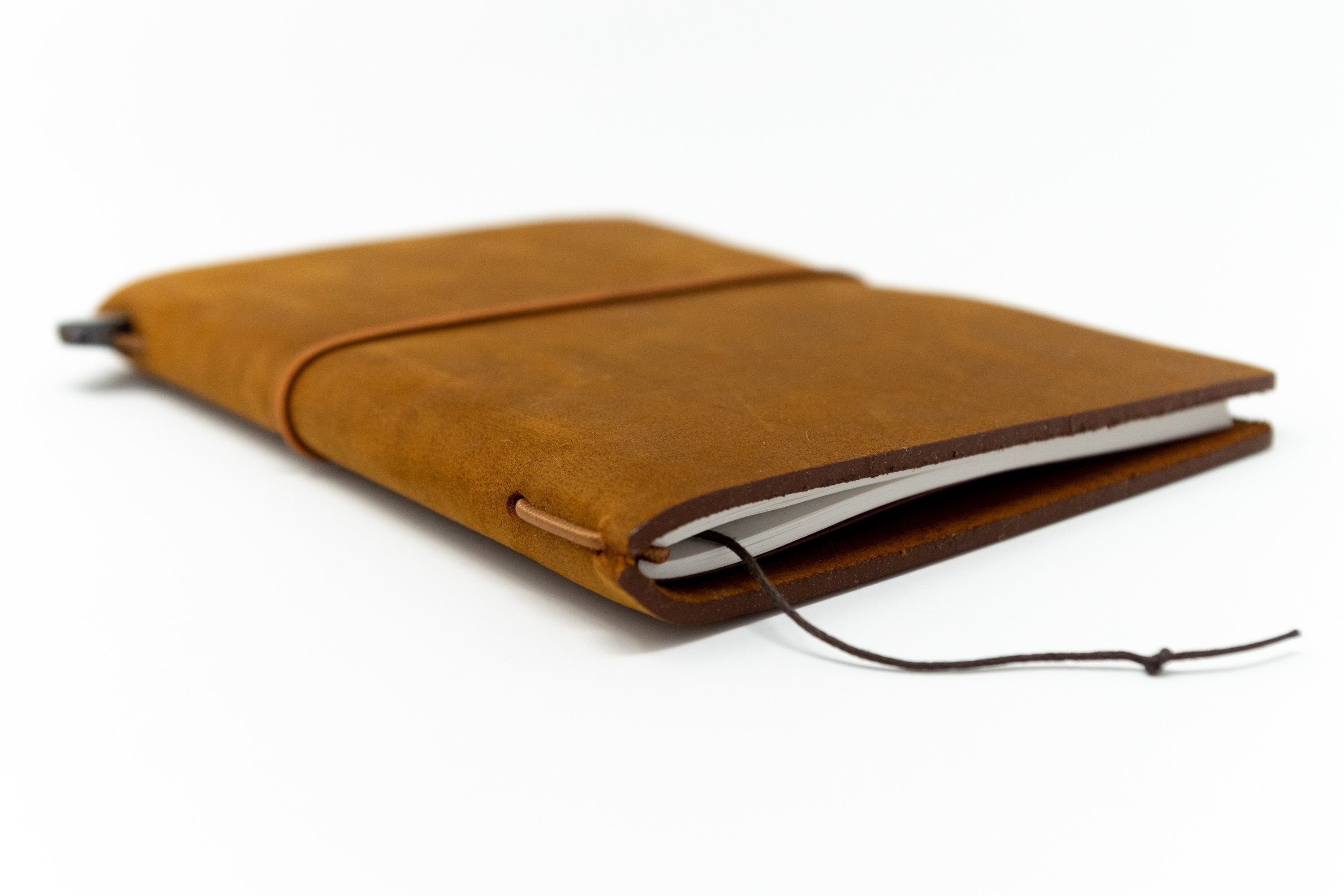 Traveler's Notebook Starter Set, Passport Size, CamelTraveler's Company