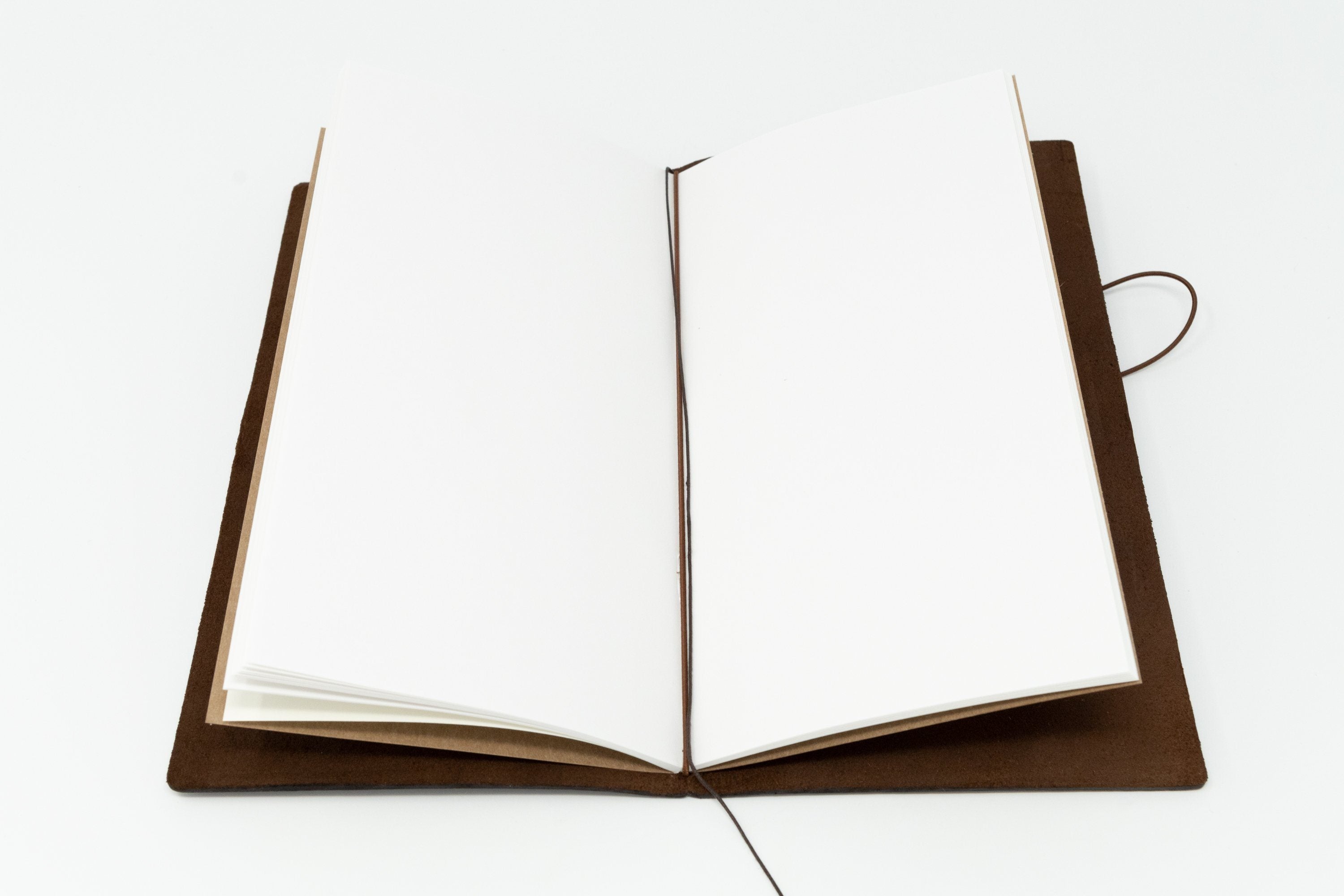 Traveler's Notebook Starter Set, Regular Size, Brown - St. Louis Art Supply