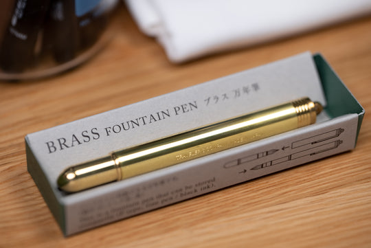 Traveler's Brass Fountain Pen