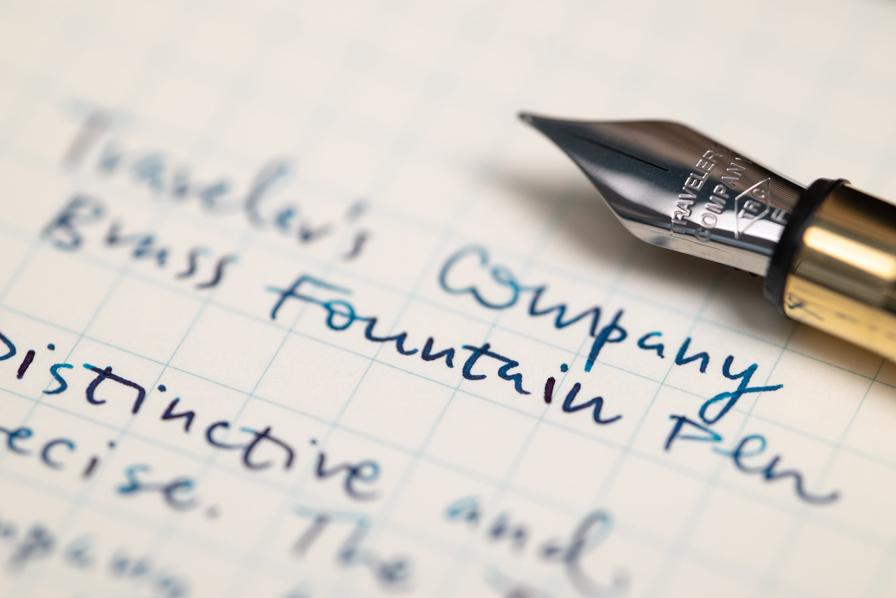 Traveler's Brass Fountain Pen