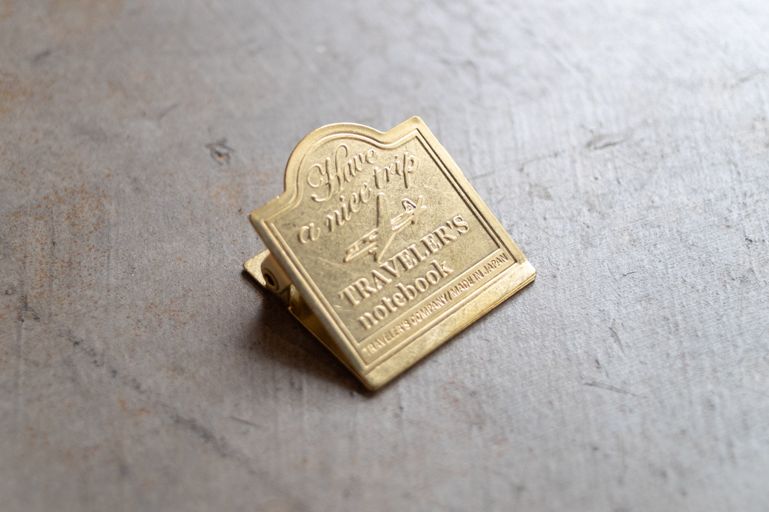 Traveler's Company - Traveler's Notebook Clip #030, Airplane - St. Louis Art Supply