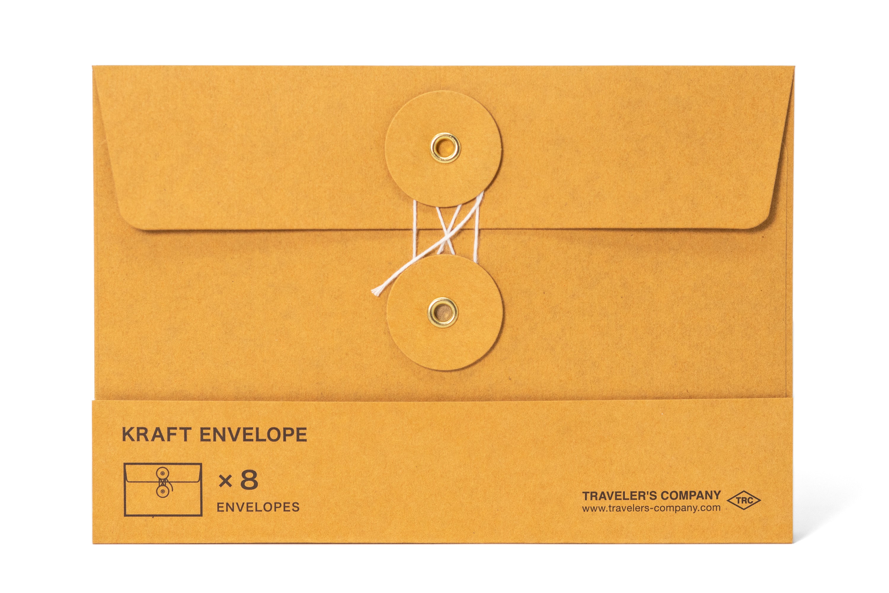 Traveler's Company - Kraft Envelopes, Medium - St. Louis Art Supply