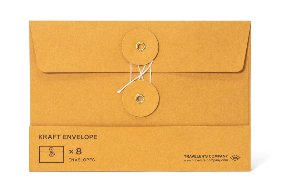 Traveler's Company - Kraft Envelopes, Medium - St. Louis Art Supply