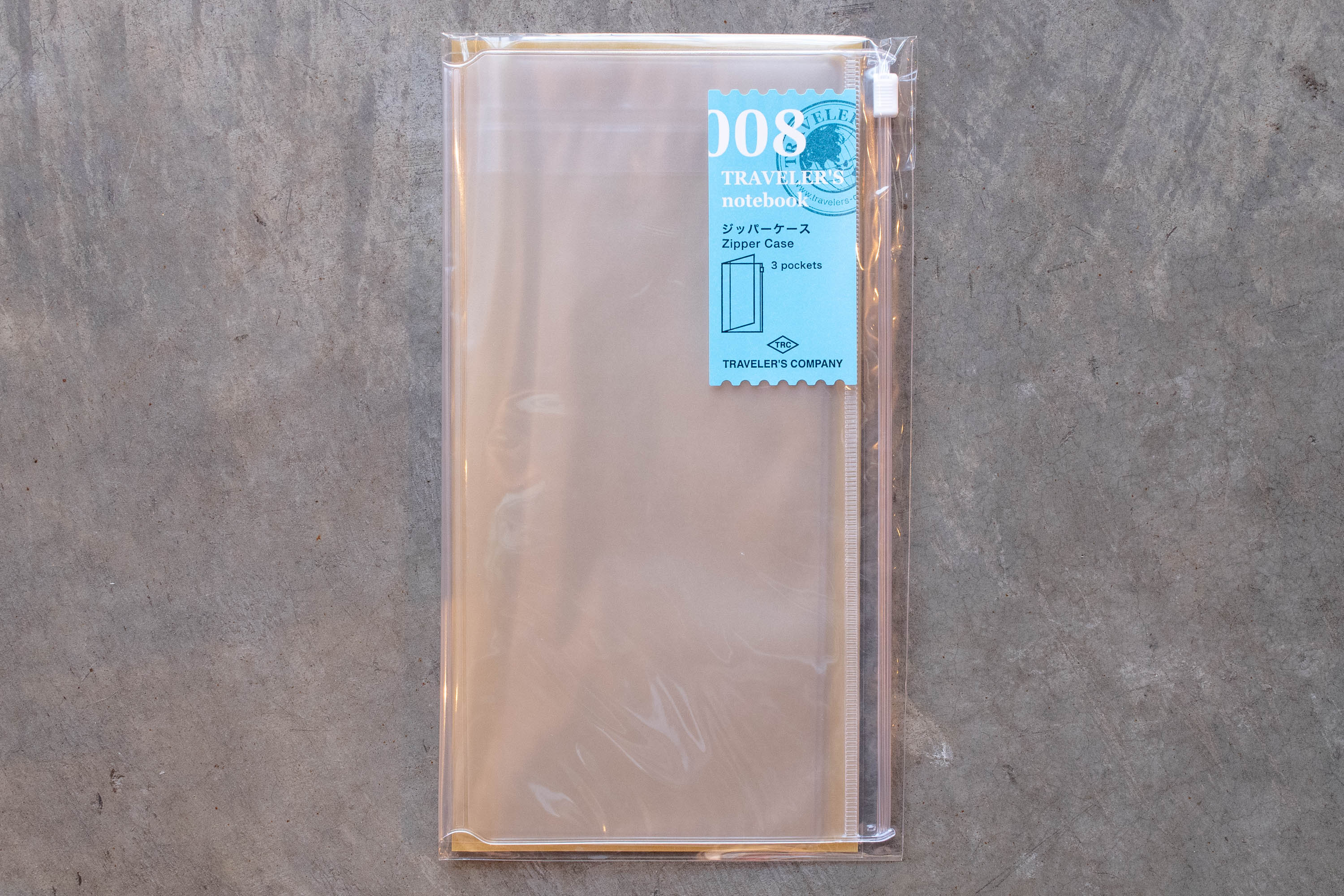 Traveler's Notebook Refill #008: Zipper Case, Regular Size - St. Louis Art Supply