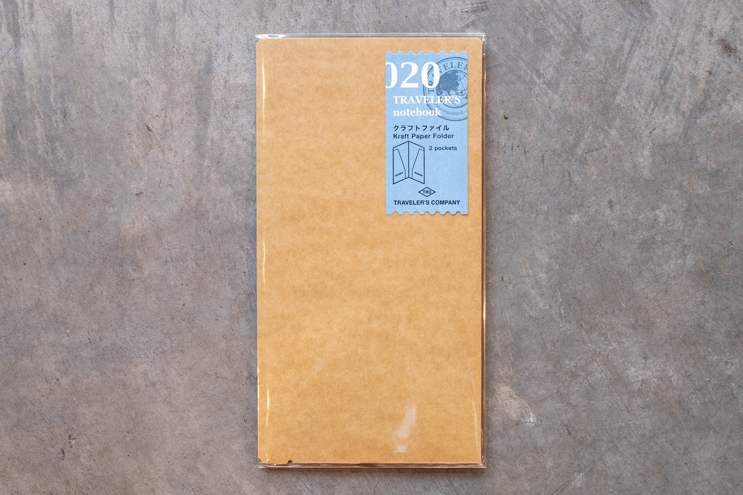 Traveler's Notebook Refill #020: Kraft Paper Folder, Regular Size - St. Louis Art Supply