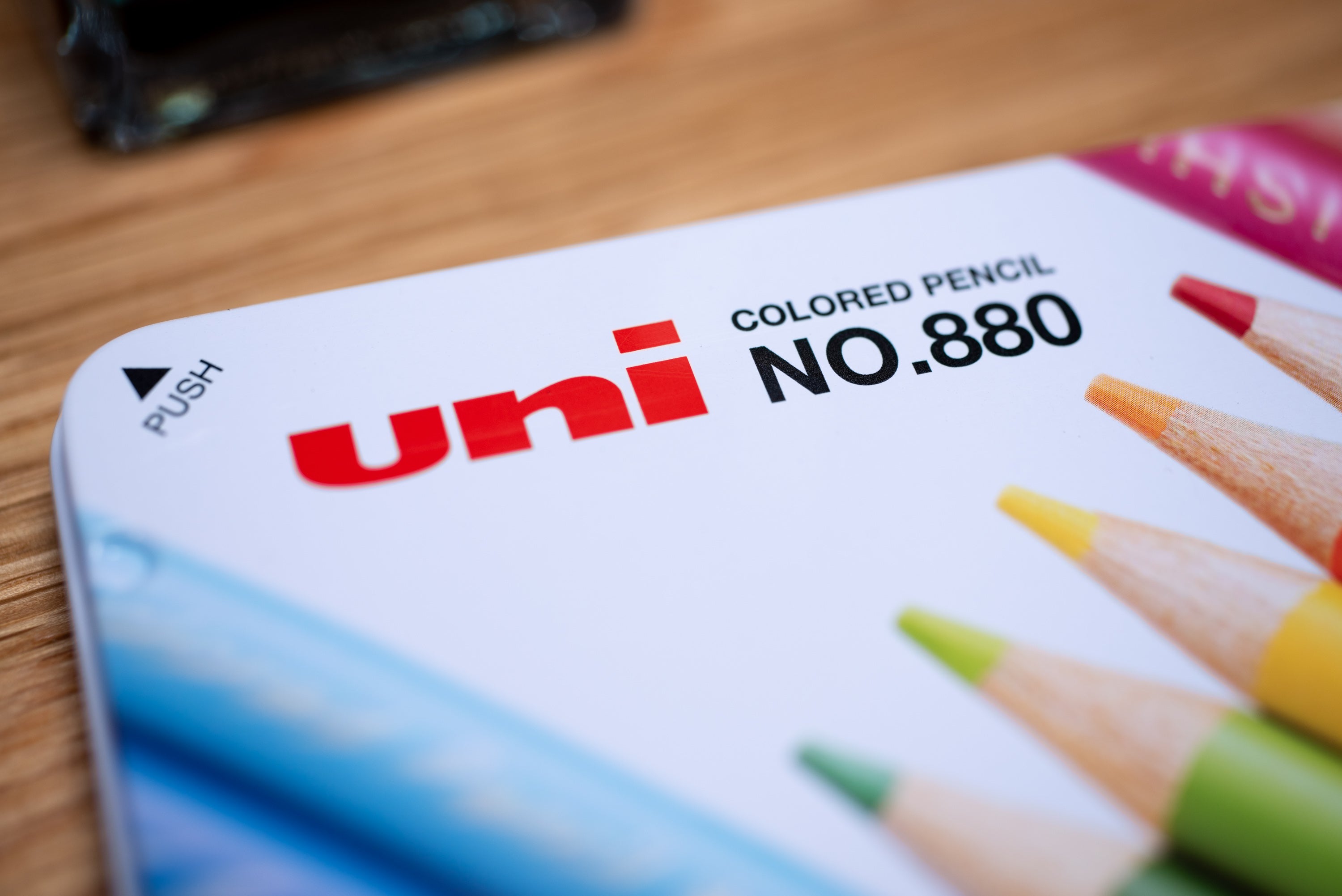 Uni 880 Colored Pencils, Set of 12