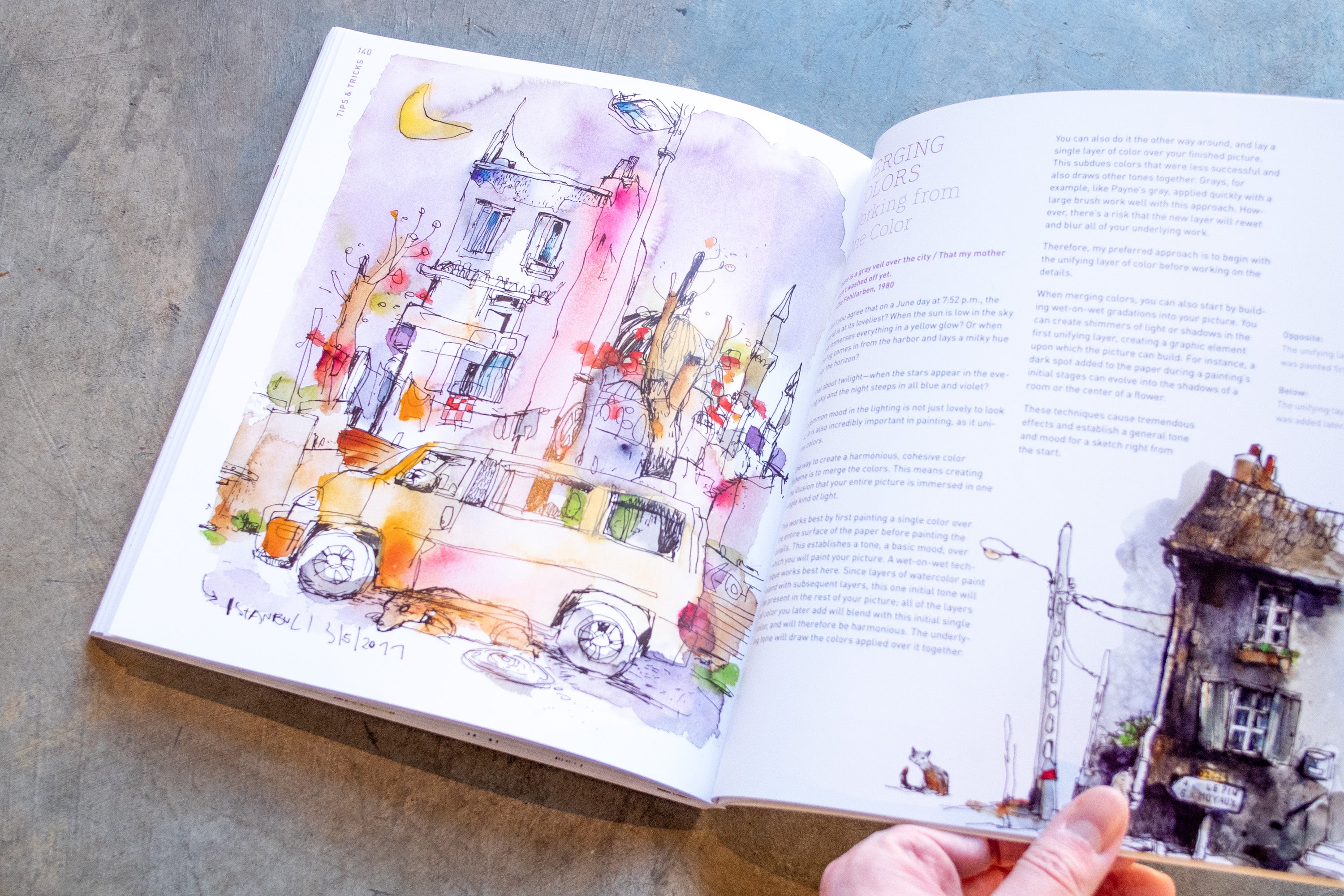 Felix Scheinberger - Urban Watercolor Sketching - St. Louis Art Supply