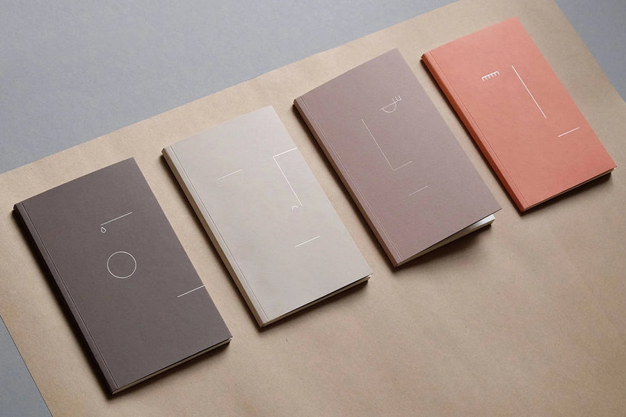 Lico Slim Notebook, Terracotta