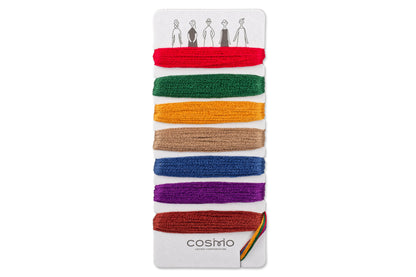 Cosmo Embroidery Floss, Traditional 7-Color Set