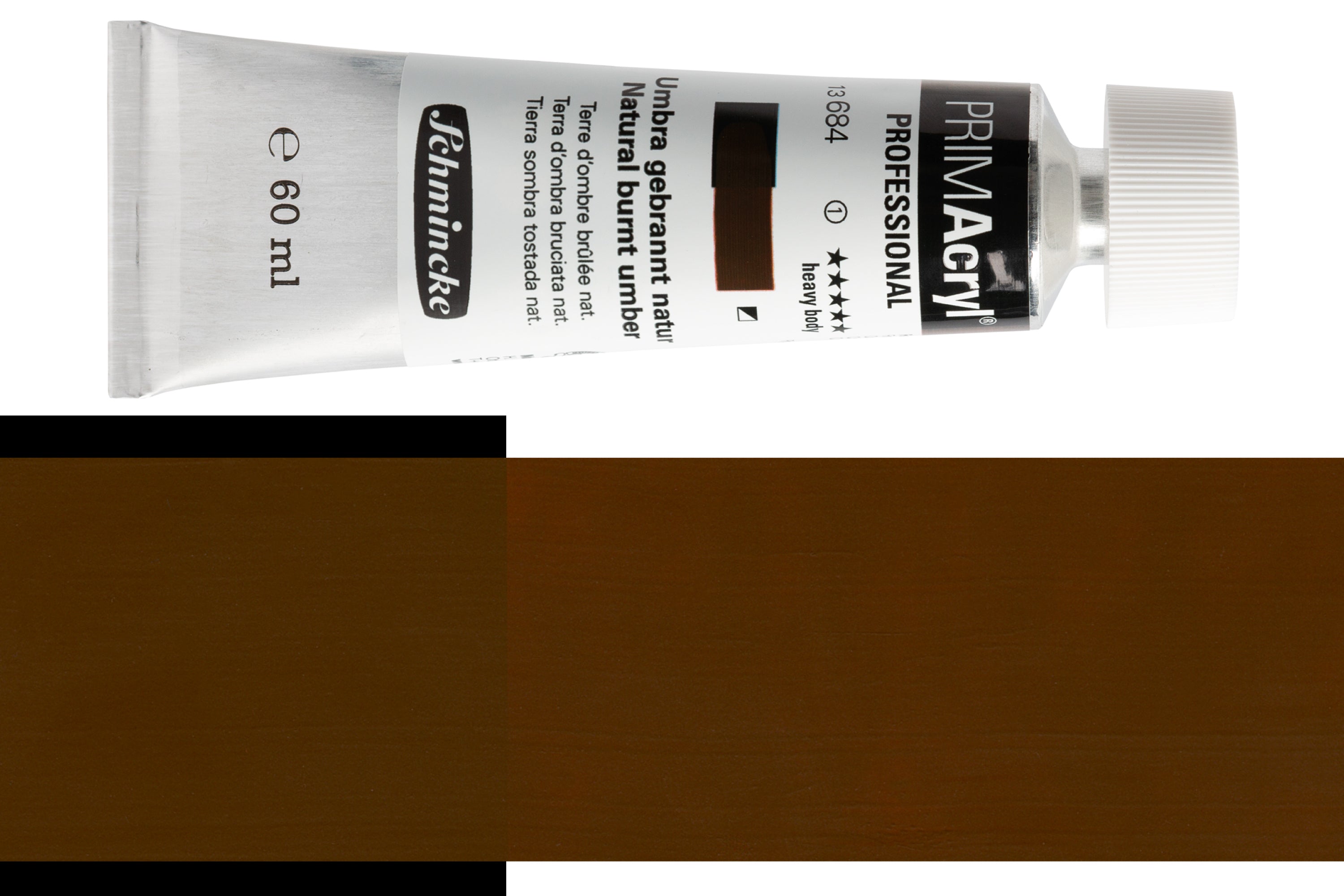 PRIMAcryl Professional Acrylic, #684 Natural Burnt Umber