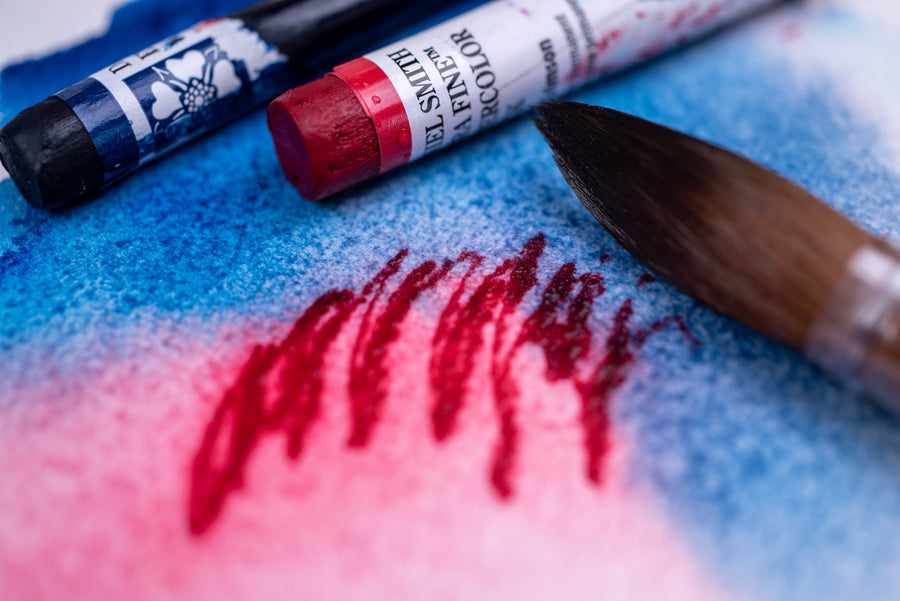 Extra Fine Watercolor Sticks, High-Chroma Mixing Set