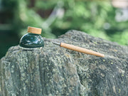 Mini Maple Pen Holder, Forest