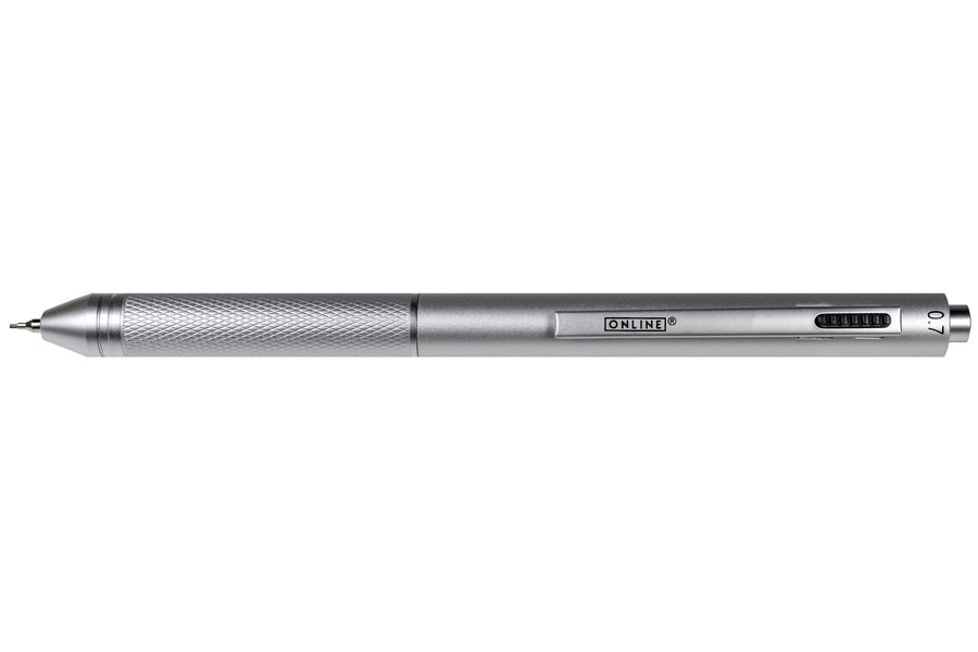 4-in-1 Metal Multipen, Silver