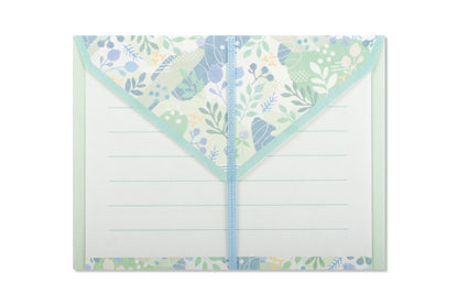 Botanical Note + Envelope Set, Mint