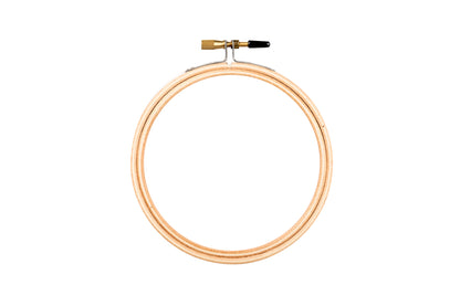 Wood/Brass Embroidery Hoop