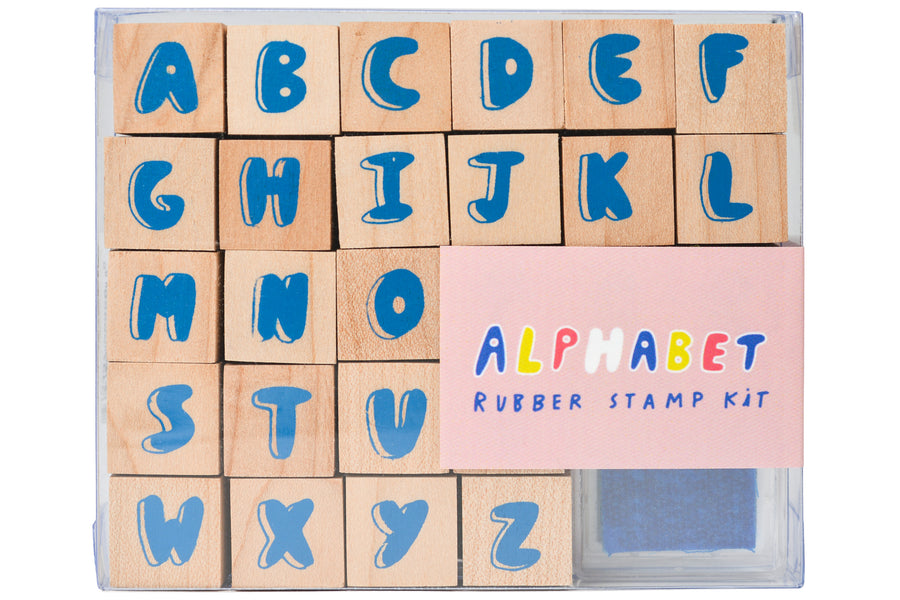 Bubble Alphabet Stamp Set – St. Louis Art Supply