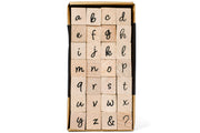 Casual Script Alphabet Stamp Set