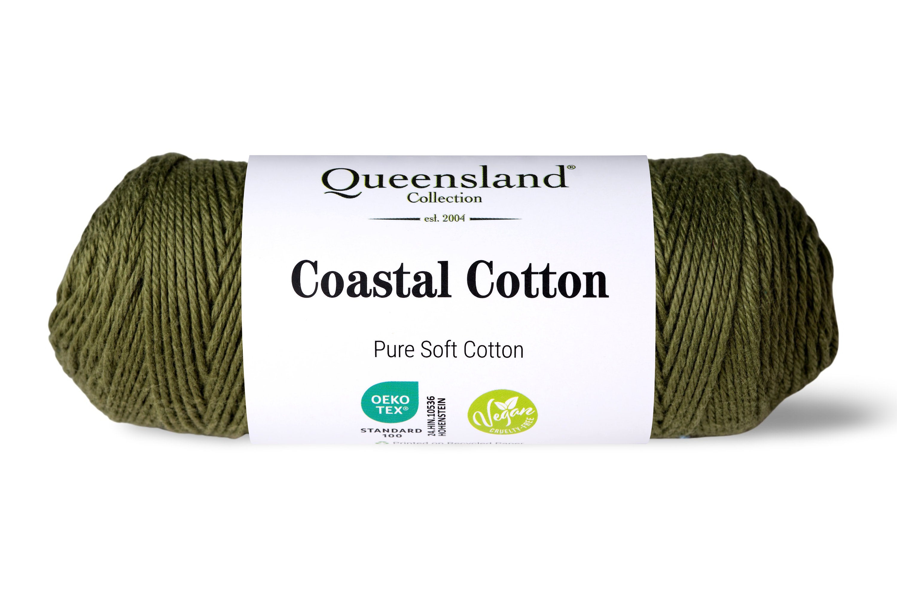 Coastal 100% Cotton Yarn, #1007 Moss