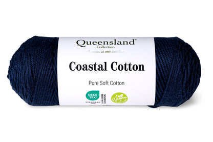 Coastal 100% Cotton Yarn, #1009 Navy