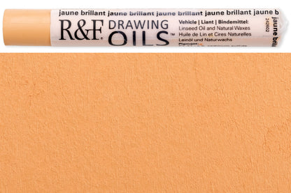 R&F Drawing Oils #3115, Jaune Brilliant