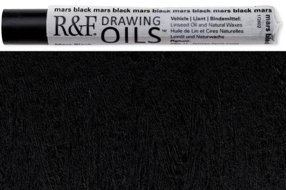 R&F Drawing Oils #3118, Mars Black