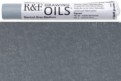 R&F Drawing Oils #3122, Neutral Gray Medium